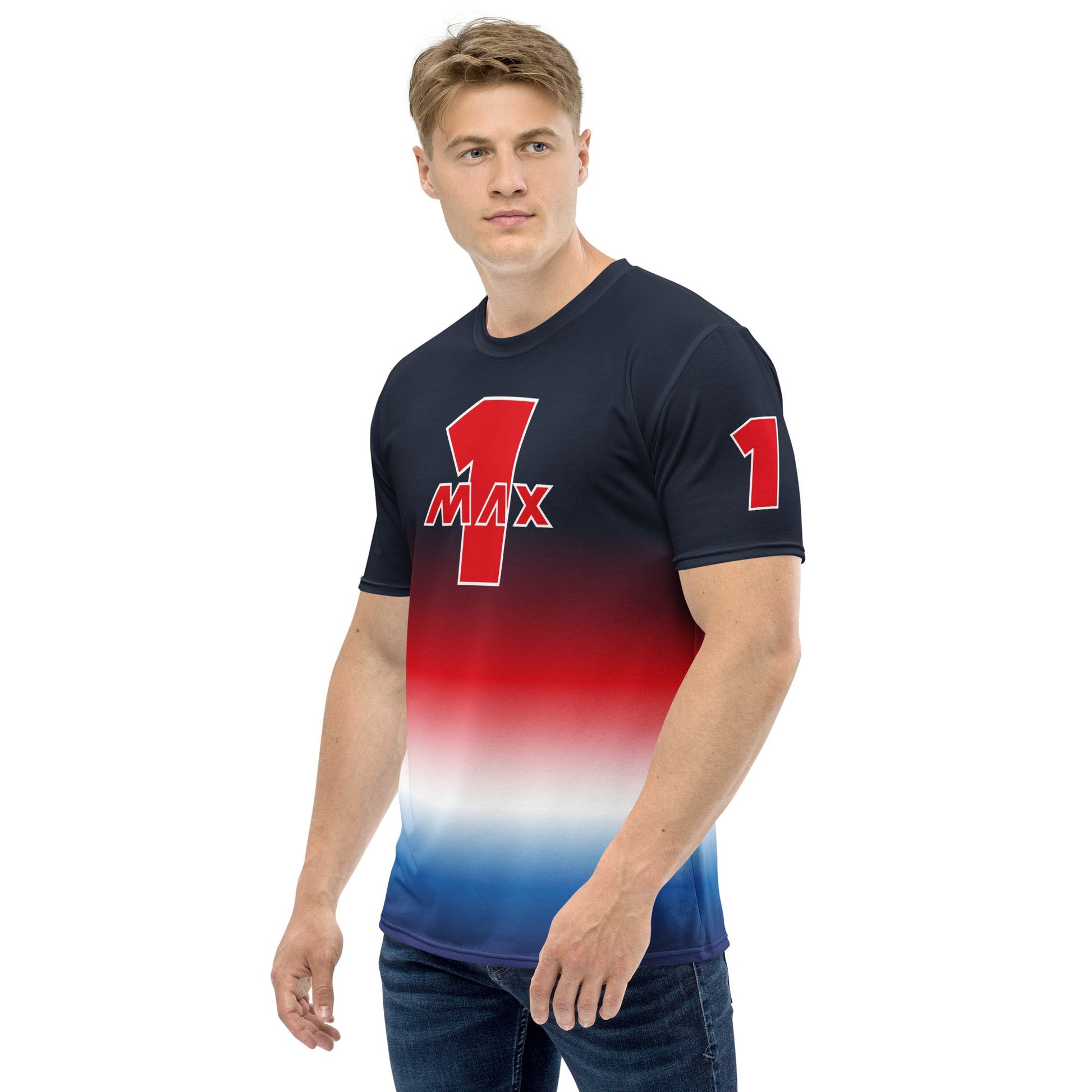 Max Verstappen 1 Racing Team T-Shirt - Men's - Mooving Merch