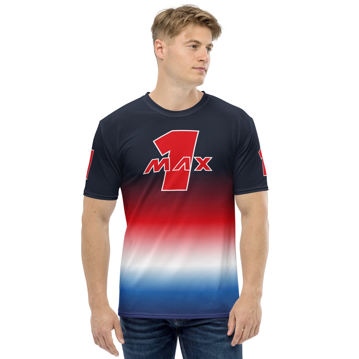 Max Verstappen 1 Racing Team T-Shirt - Men's - Mooving Merch