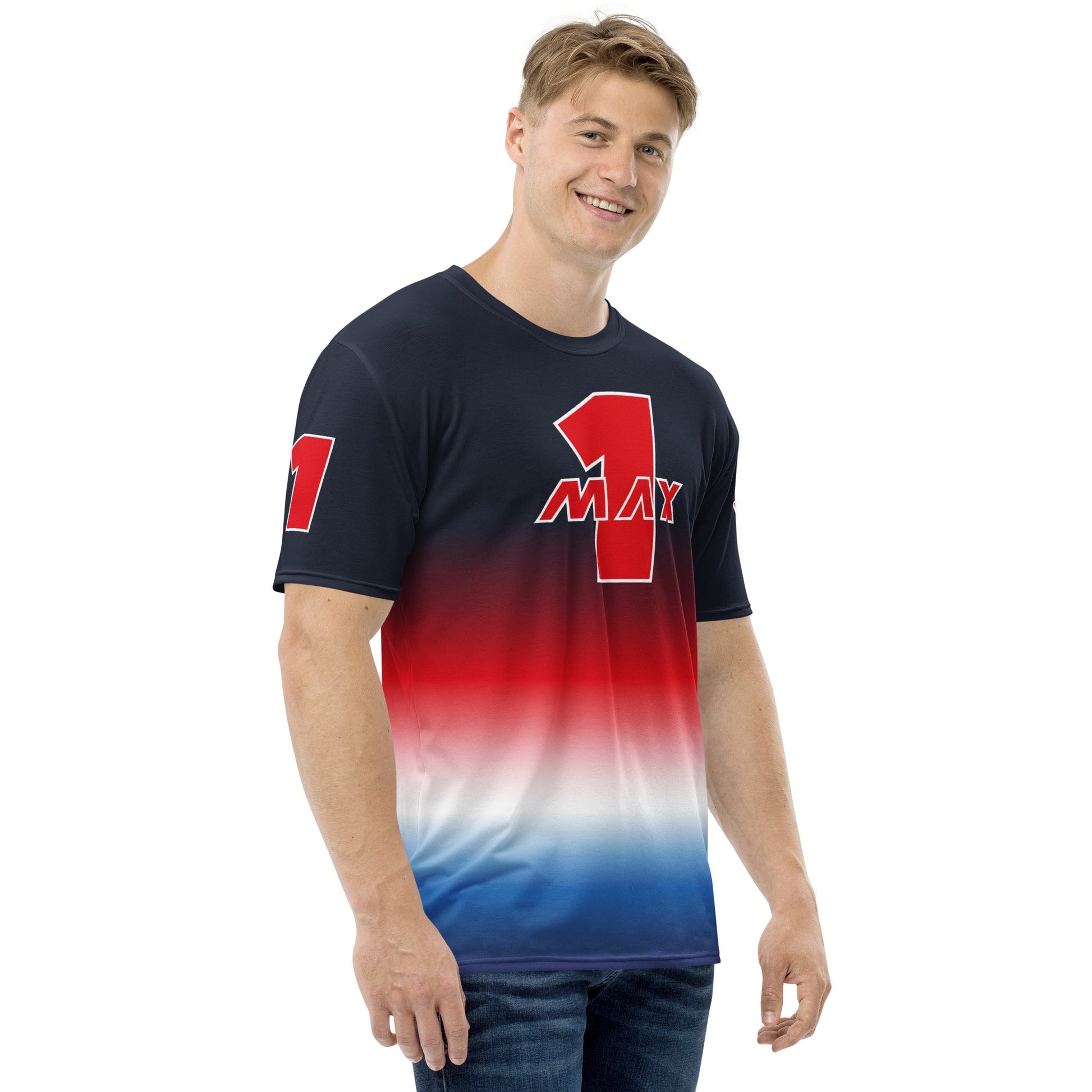 Max Verstappen 1 Racing Team T-Shirt - Men's - Mooving Merch