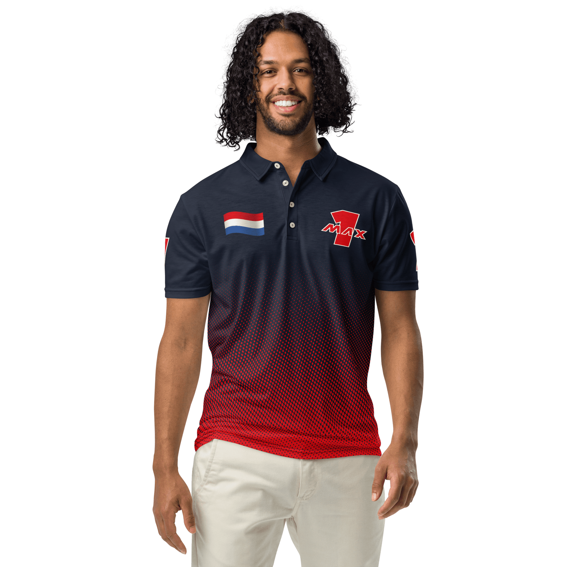 Max Verstappen Racing Polo Shirt - Mens XS - 3XL - Mooving Merch