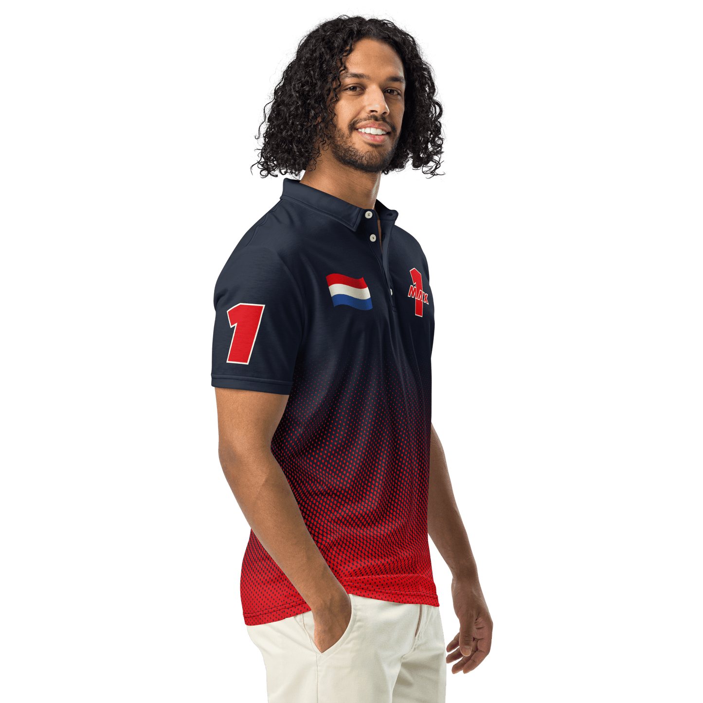 Max Verstappen Racing Polo Shirt - Mens XS - 3XL - Mooving Merch