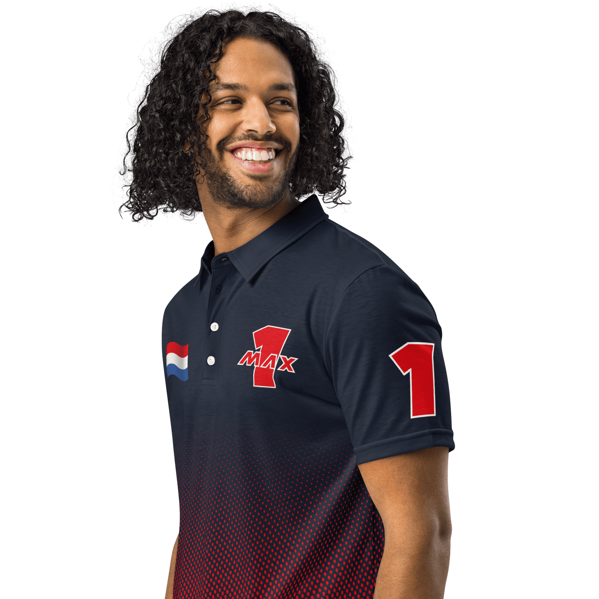 Max Verstappen Racing Polo Shirt - Mens XS - 3XL - Mooving Merch