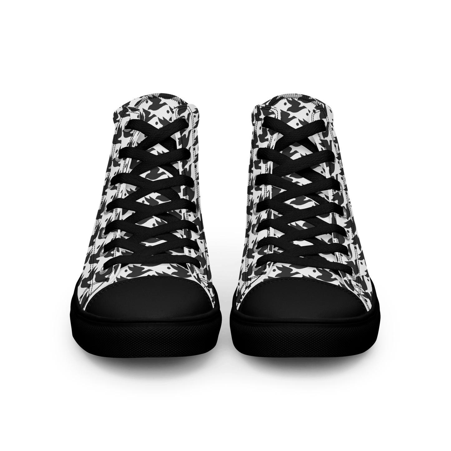 M.C. Escher Design High - Top Ladies Canvas Sneakers - US 5 to 12 - Mooving Merch