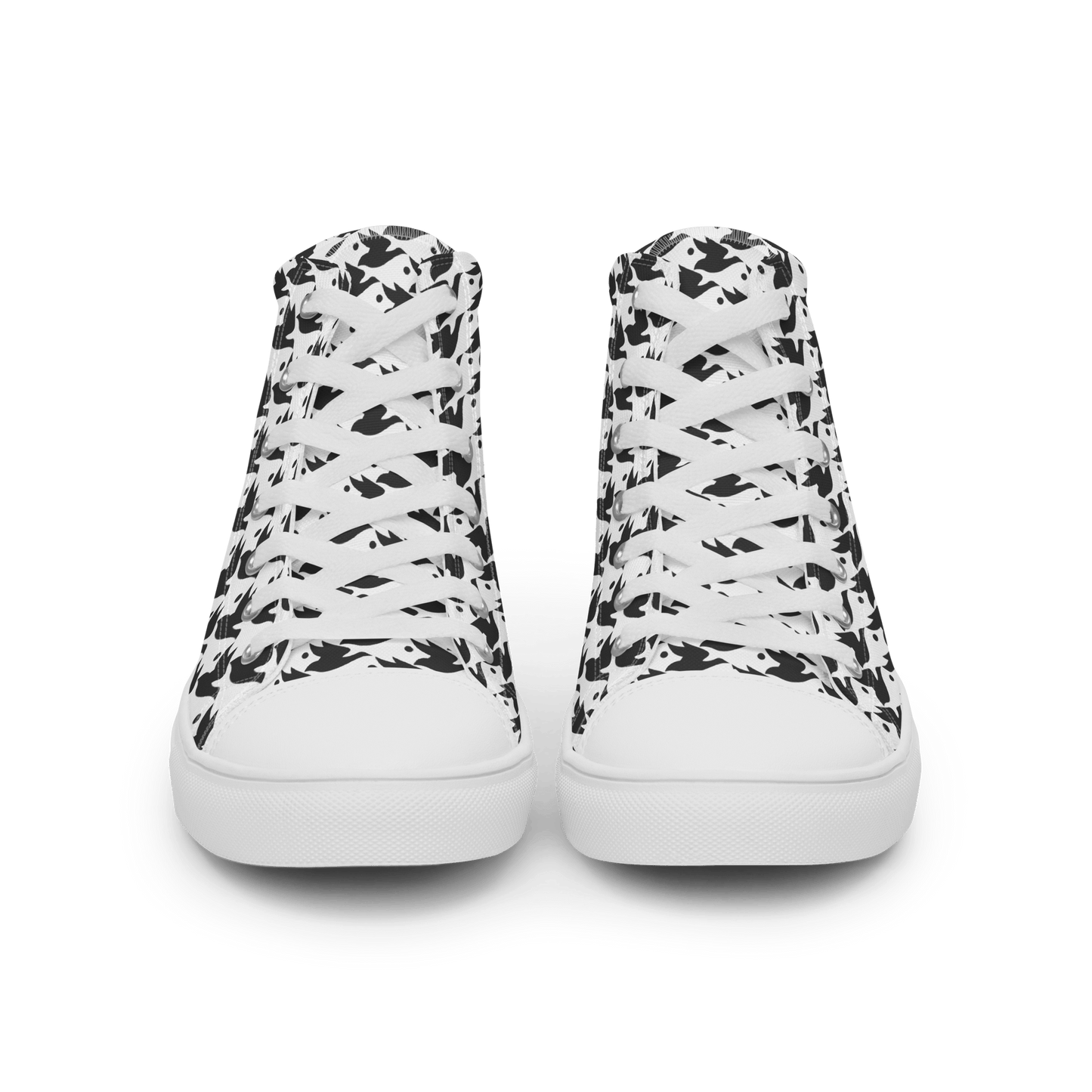 M.C. Escher Design High - Top Ladies Canvas Sneakers - US 5 to 12 - Mooving Merch