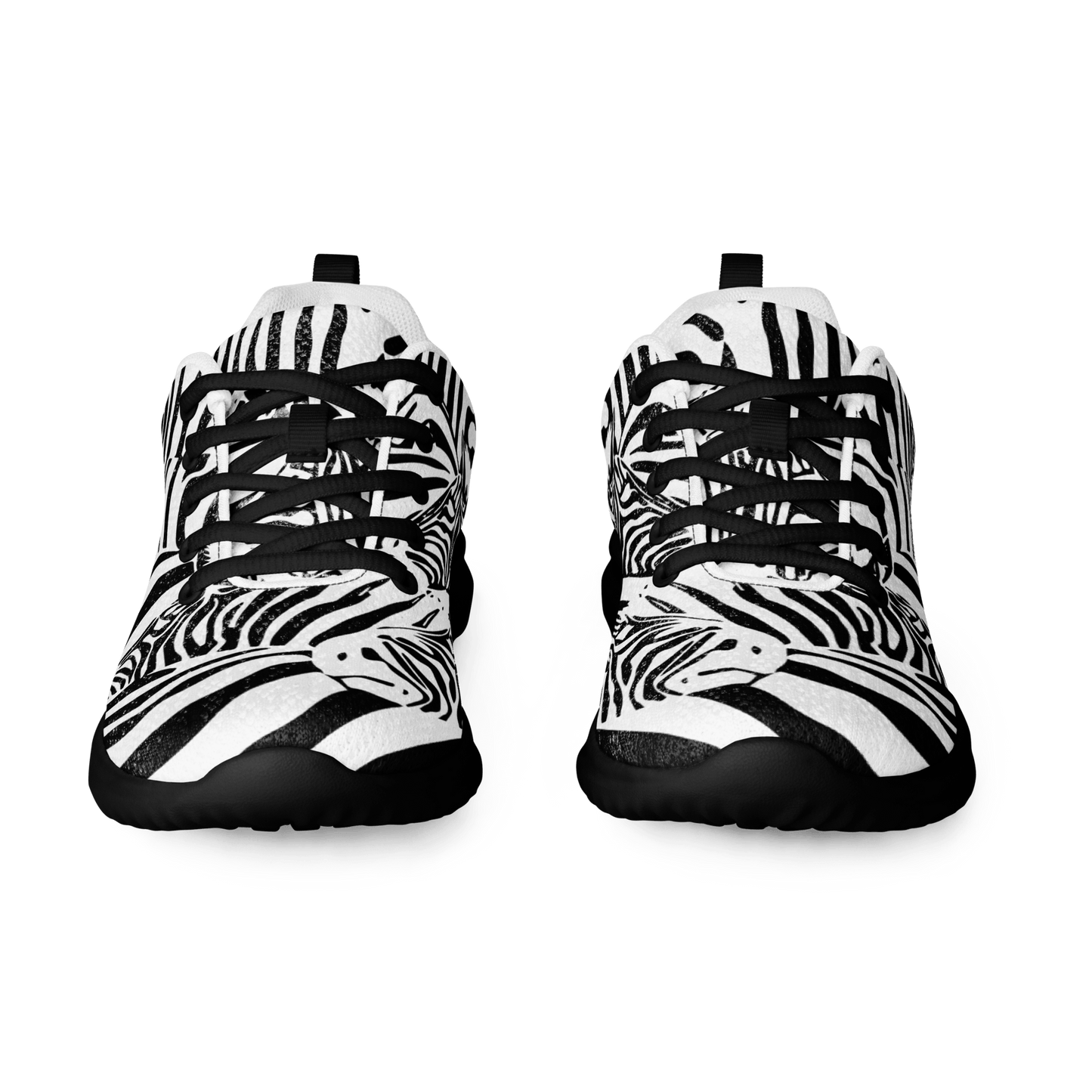 M.C. Escher Zebra Print Ladies Athletic Sneakers/Trainers - US 5 to 12 - Mooving Merch