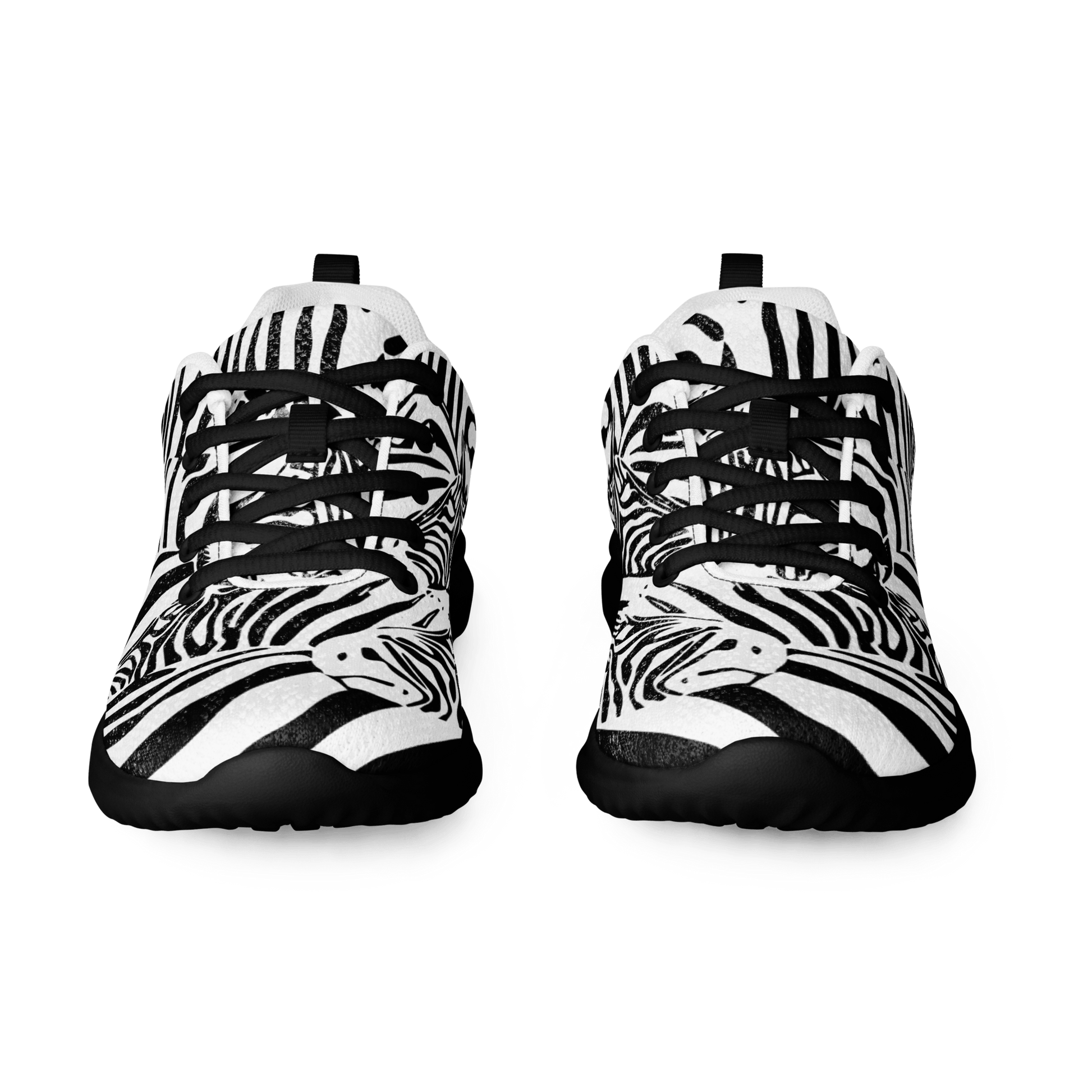 M.C. Escher Zebra Print Ladies Athletic Sneakers/Trainers - US 5 to 12 - Mooving Merch