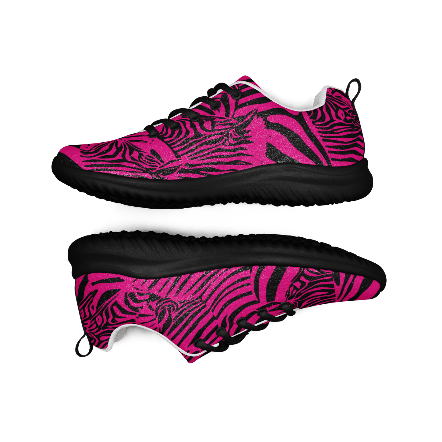 M.C. Escher Zebra Print Ladies Athletic Sneakers/Trainers - US 5 to 12 - Mooving Merch