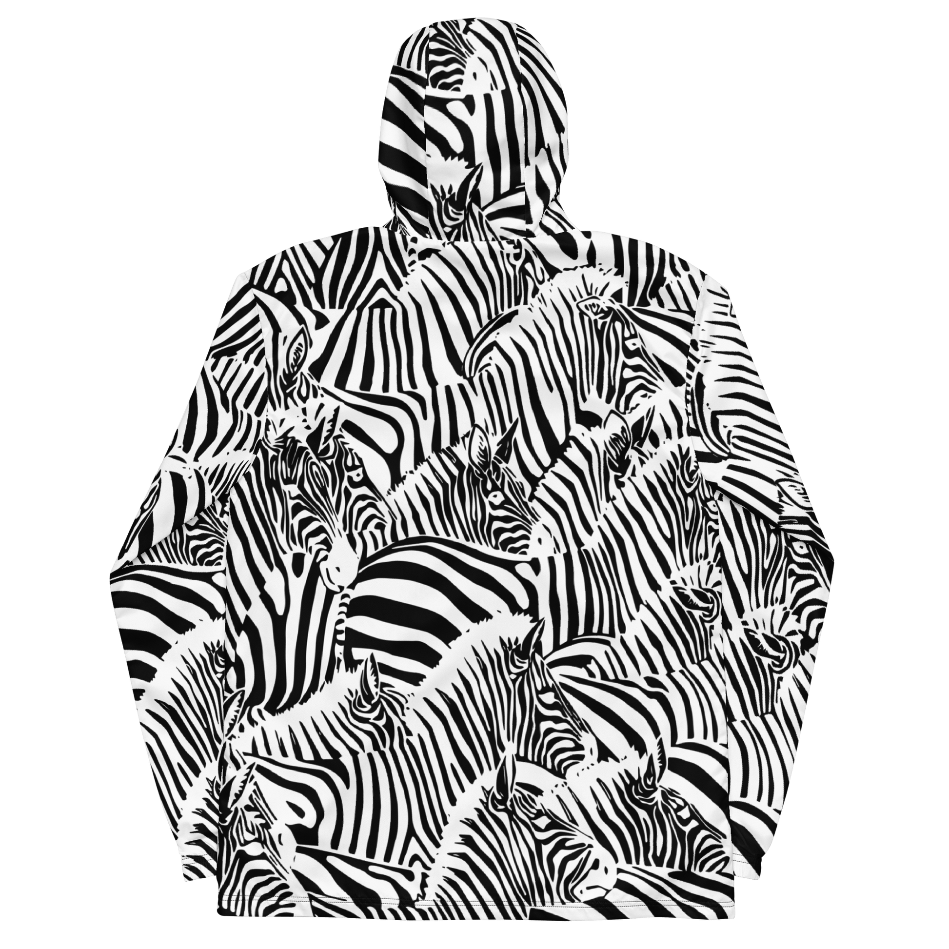 M.C Escher Zebra Print Men's Windbreaker - XS - 3XL - Mooving Merch