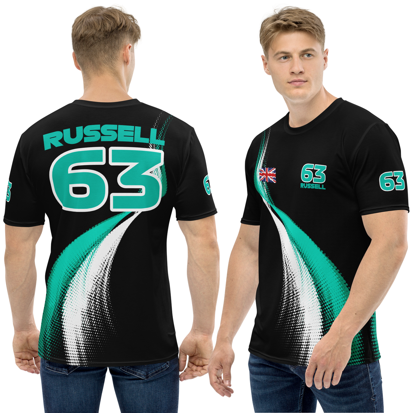 George Russell 63 AMG Mercedes F1 Team T-Shirt - Men's