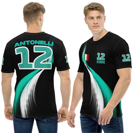 Kimi Antonelli 12 AMG Mercedes F1 Team T-Shirt - Men's