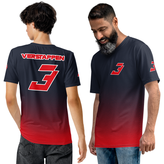 Camiseta Max Verstappen #3 del equipo Red Bull F1 para hombre