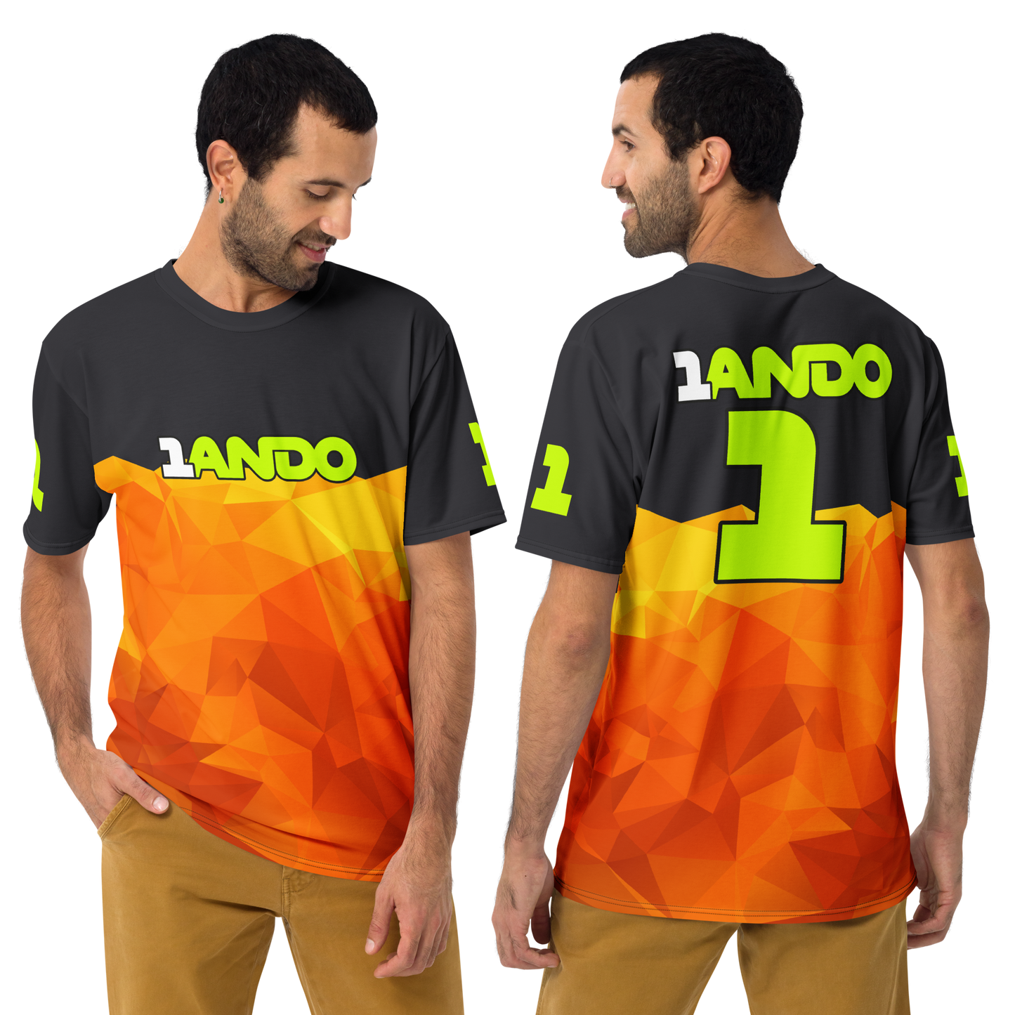 Camiseta Lando Norris #1 del equipo McLaren de Fórmula 1 para hombre