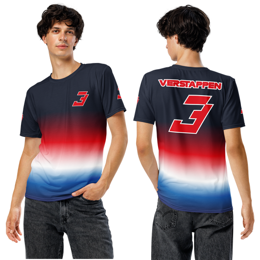 Camiseta Max Verstappen Red Bull F1 / Bandera Holandesa - Hombre