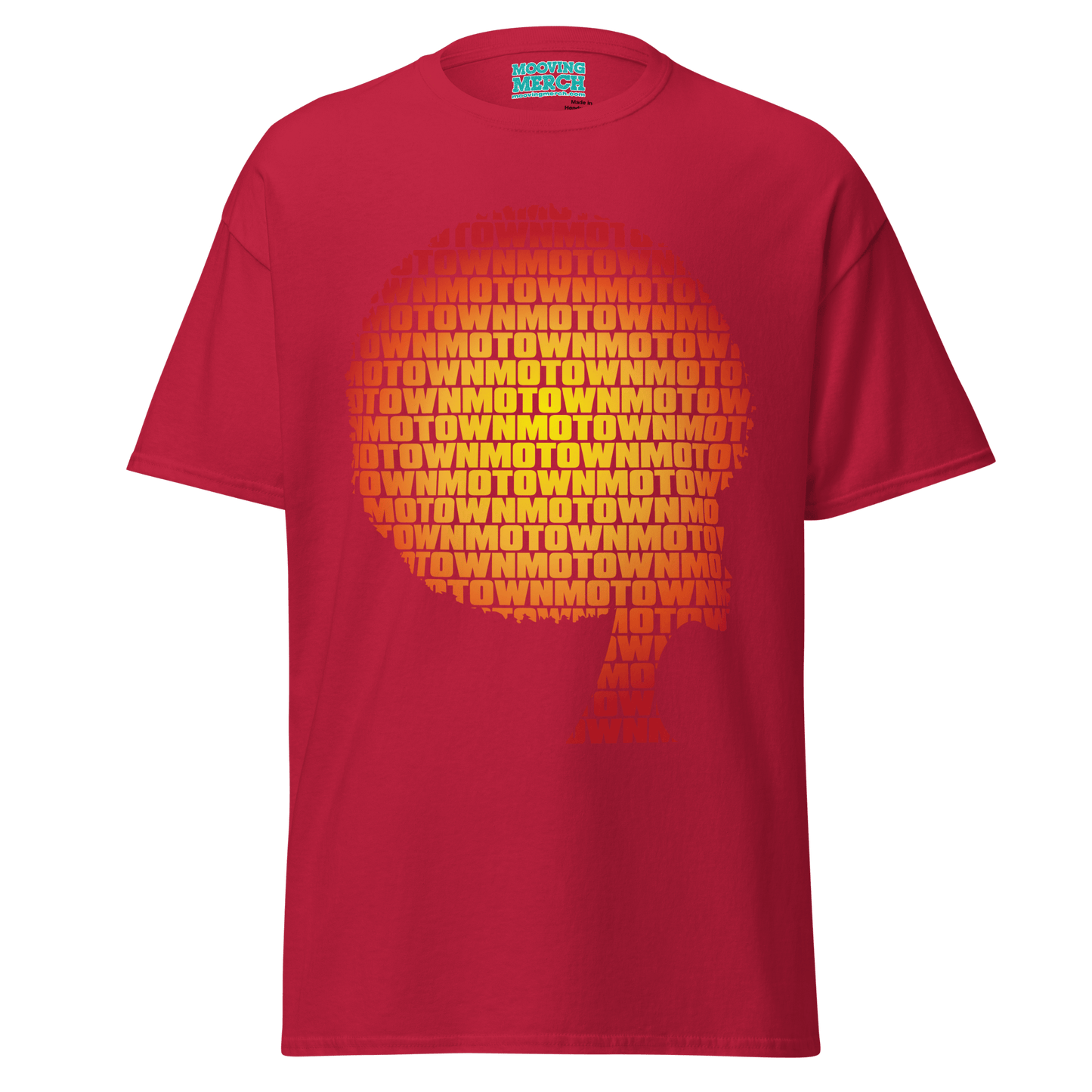 Motown Record Label Art T-Shirt - 10 Cols - Unisex S to 5XL - Mooving Merch