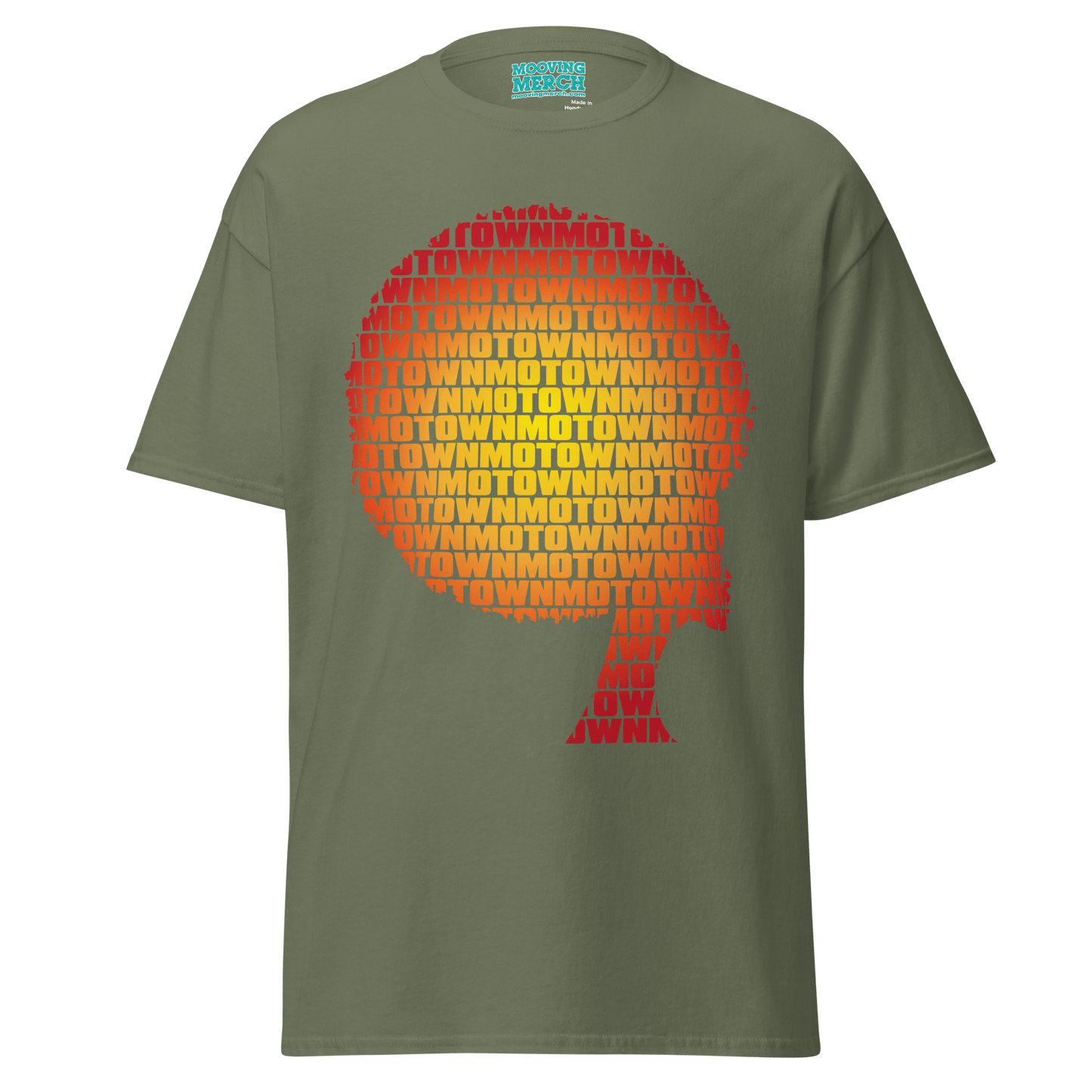 Motown Record Label Art T-Shirt - 10 Cols - Unisex S to 5XL - Mooving Merch