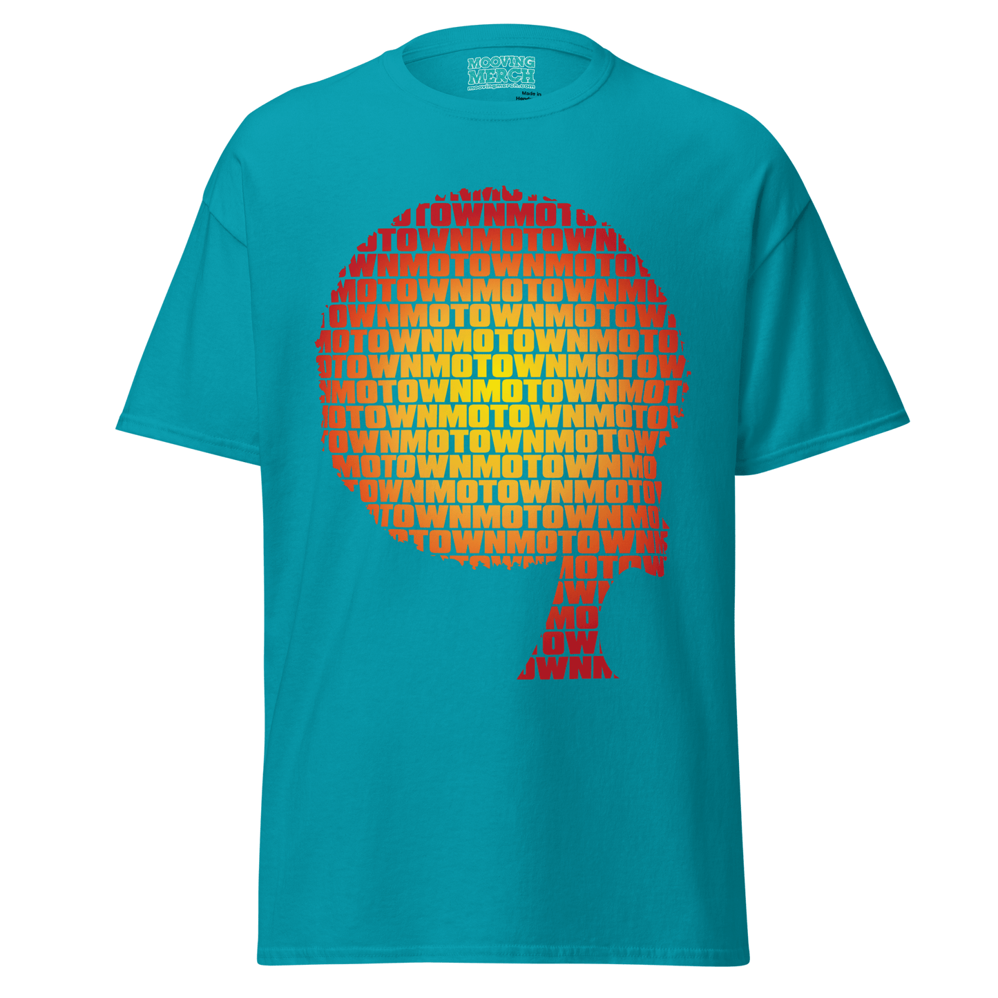 Motown Record Label Art T-Shirt - 10 Cols - Unisex S to 5XL - Mooving Merch
