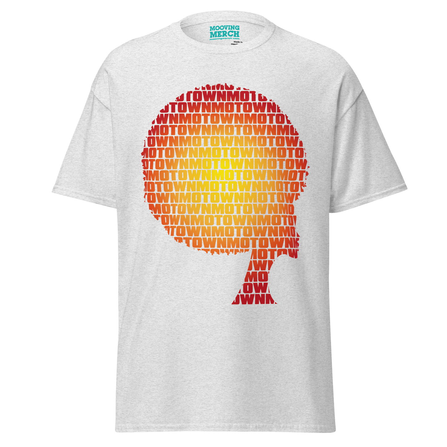 Motown Record Label Art T-Shirt - 10 Cols - Unisex S to 5XL - Mooving Merch
