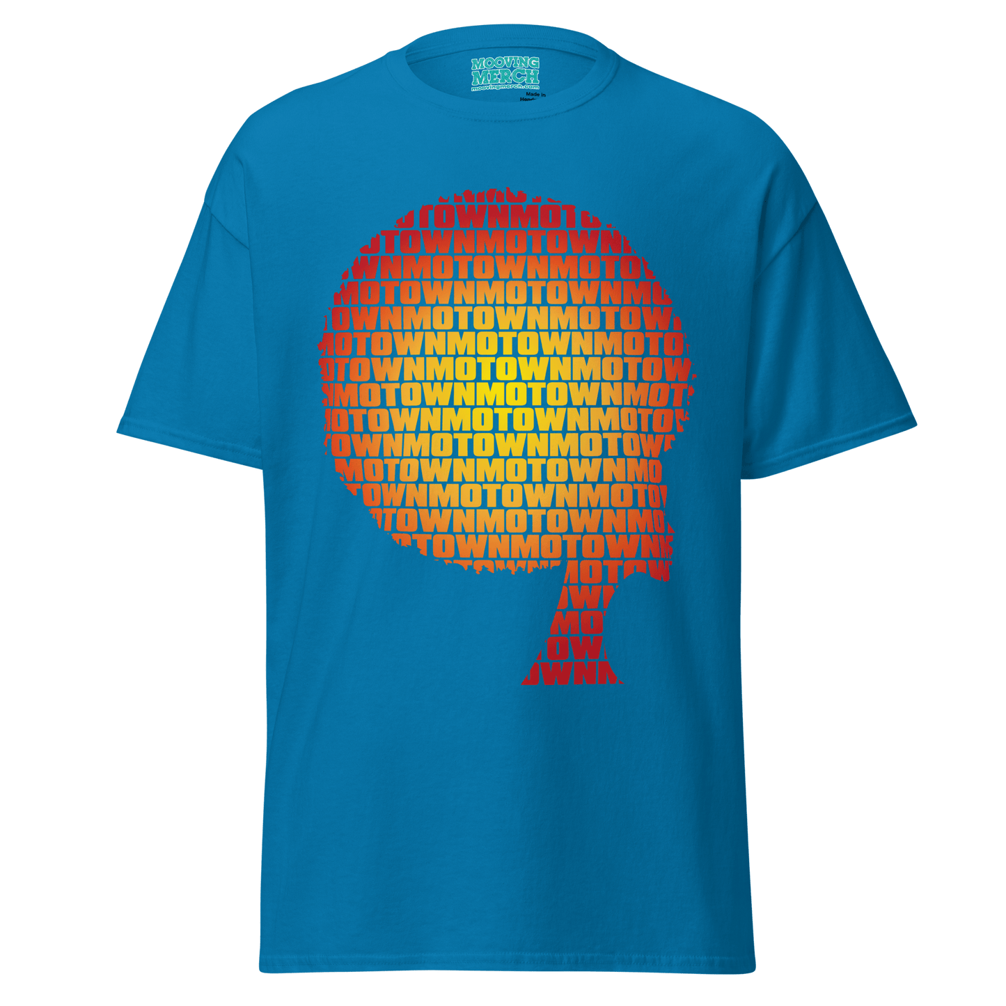 Motown Record Label Art T-Shirt - 10 Cols - Unisex S to 5XL - Mooving Merch