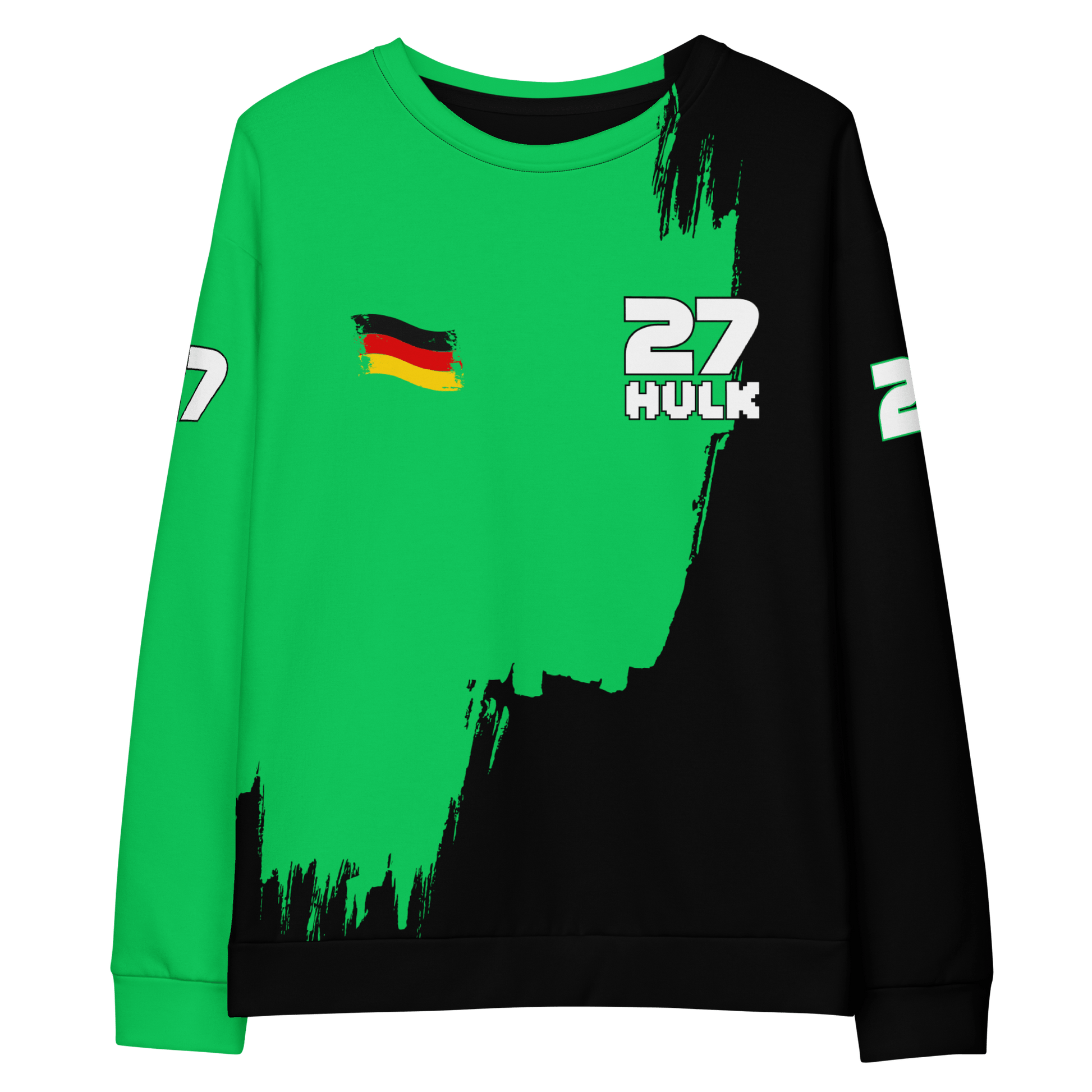 Nico Hulkenberg 27 Kick Formula Racing Team Cotton Sweatshirt - Unisex - Mooving Merch