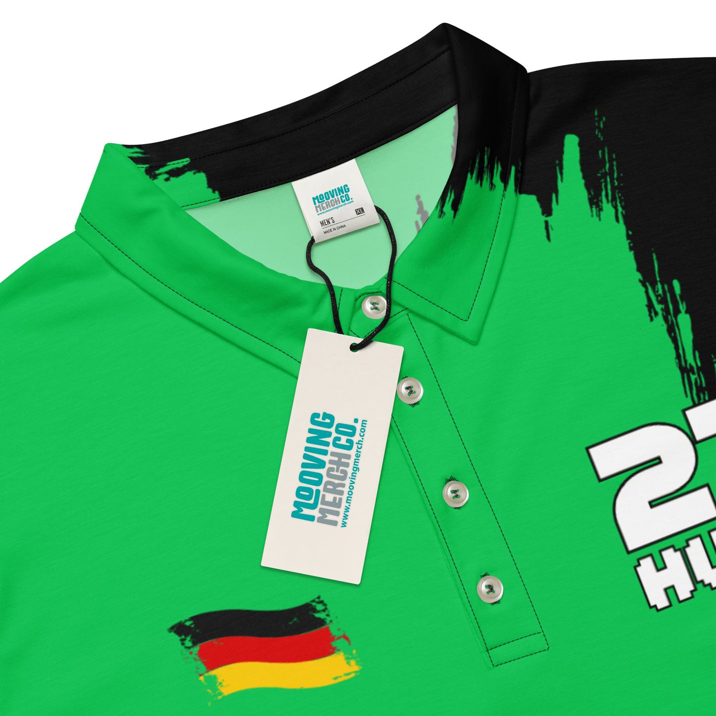 Nico Hulkenberg 27 Racing Team Polo Shirt - Men's XS to 3XL - Mooving Merch