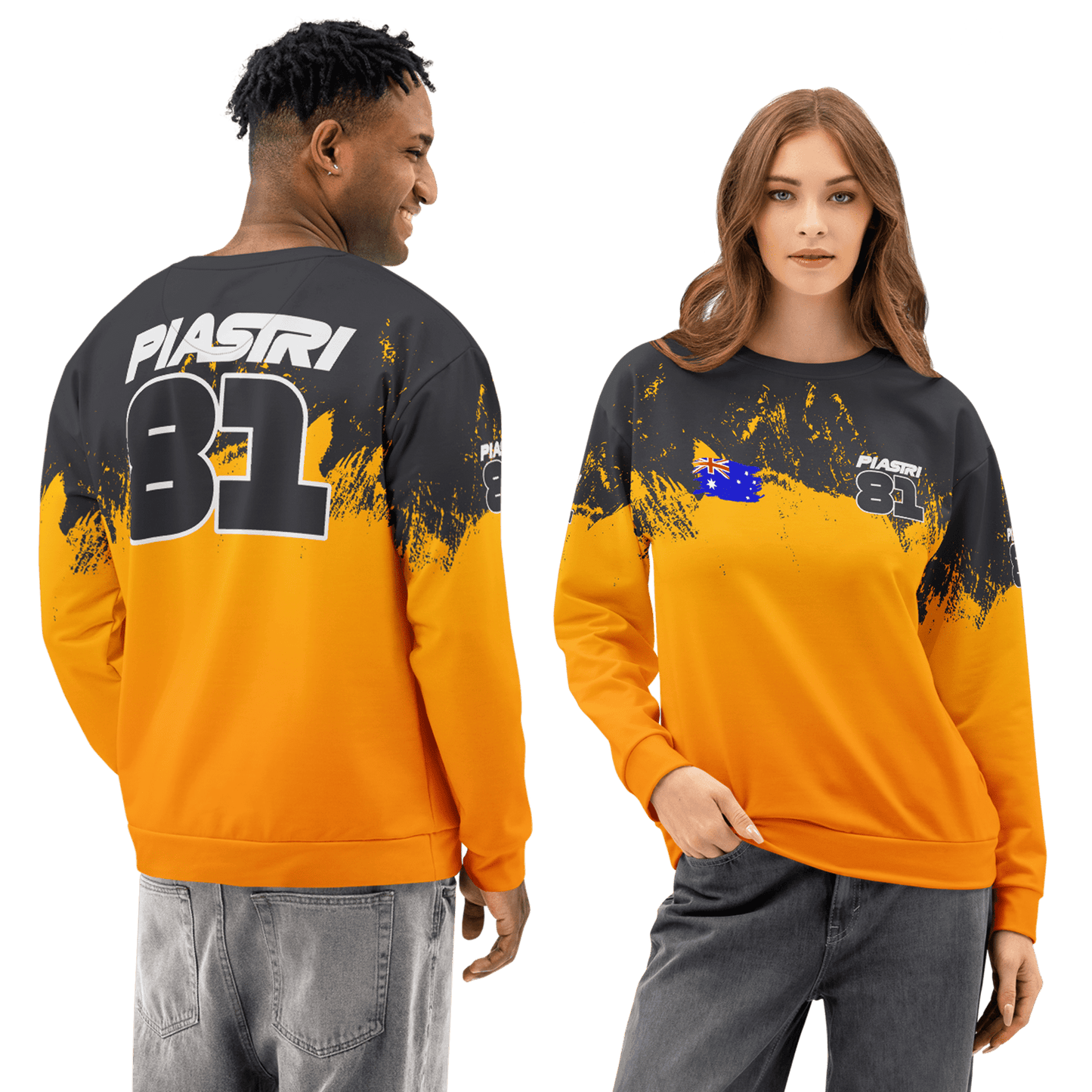 Oscar Piastri 81 Formula Racing Team COTTON Sweatshirt - Unisex - Mooving Merch