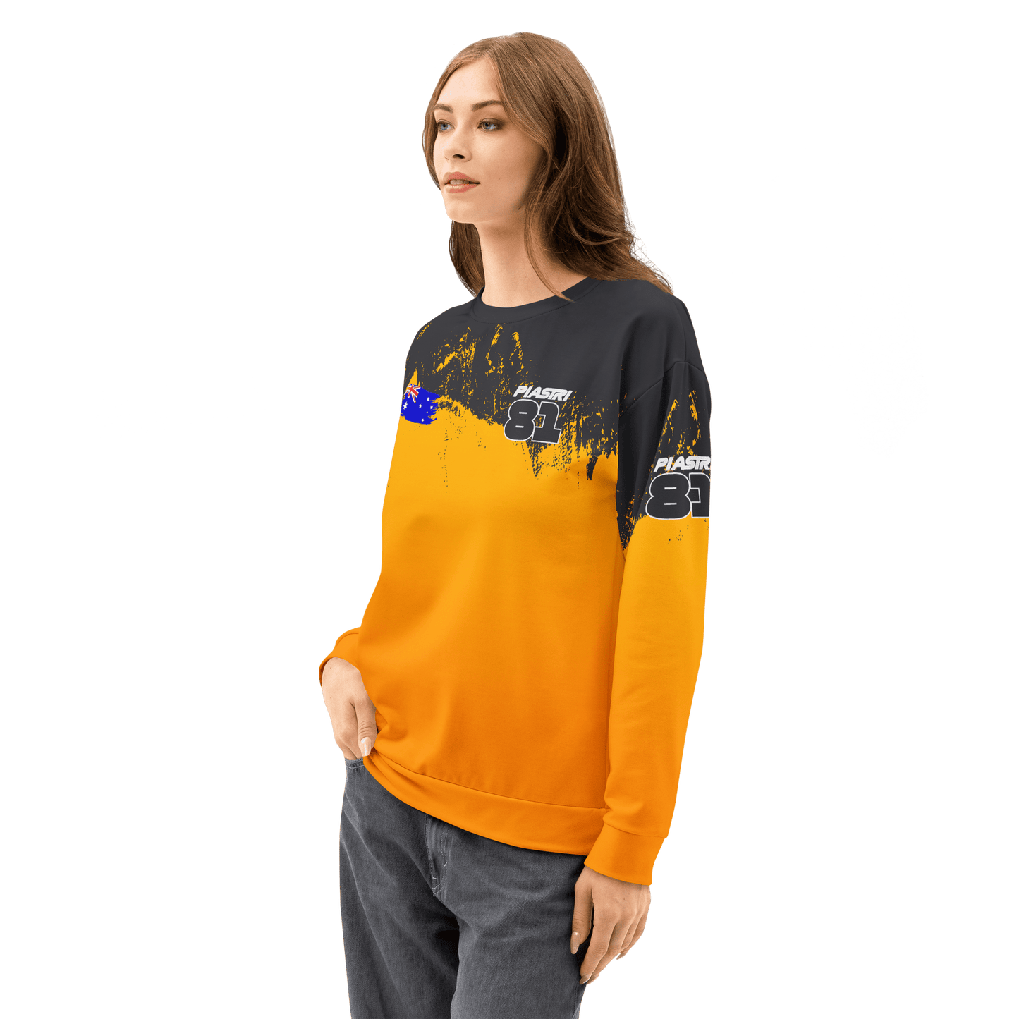 Oscar Piastri 81 Formula Racing Team COTTON Sweatshirt - Unisex - Mooving Merch