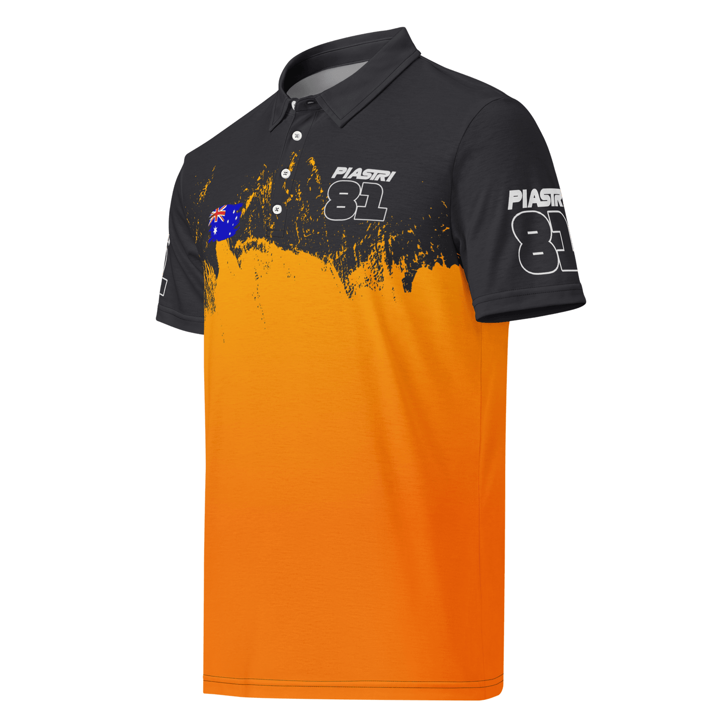 Oscar Piastri 81 Formula Racing Team Polo Shirt - Men's - Mooving Merch