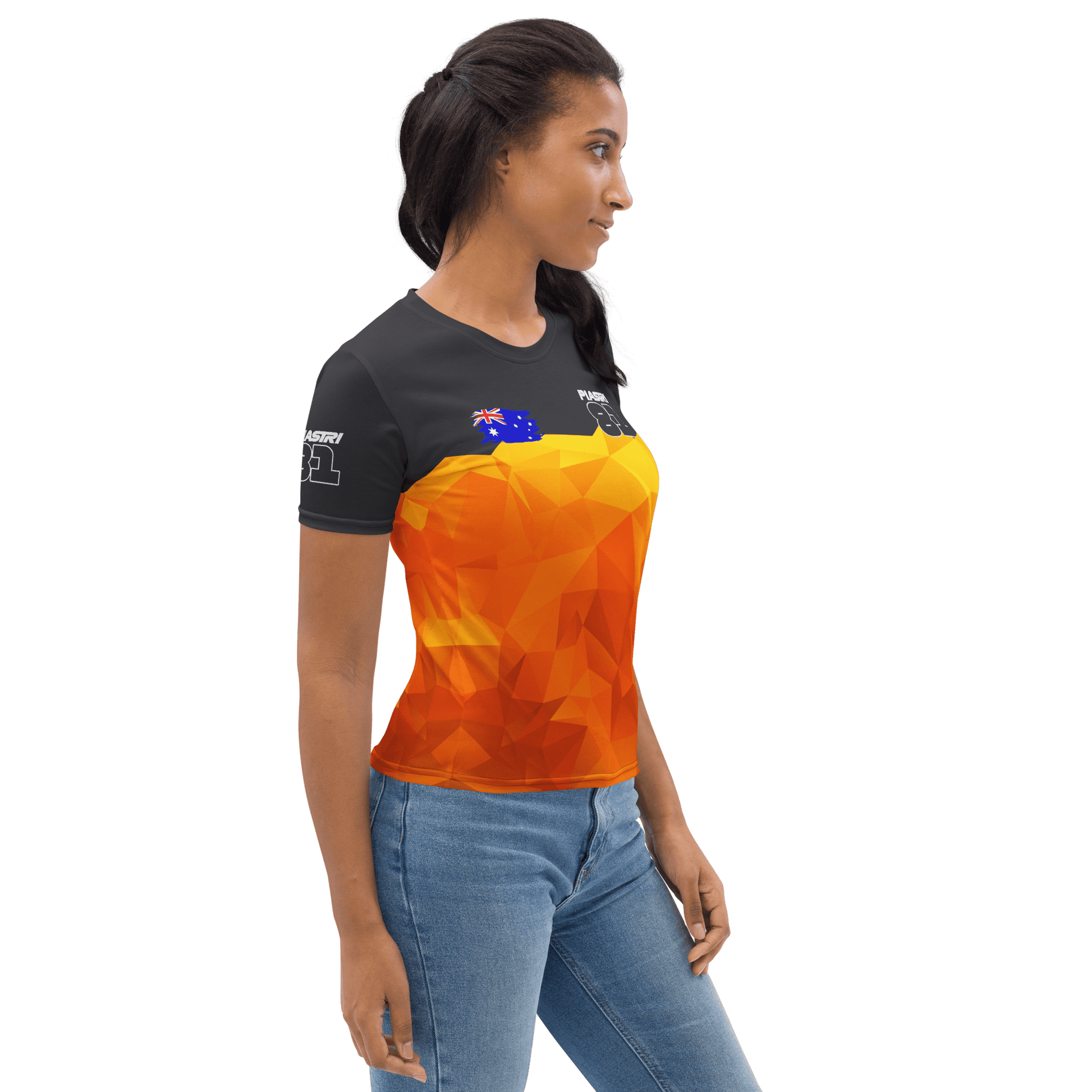 Oscar Piastri 81 Formula Racing Team T-shirt - Ladies - Mooving Merch