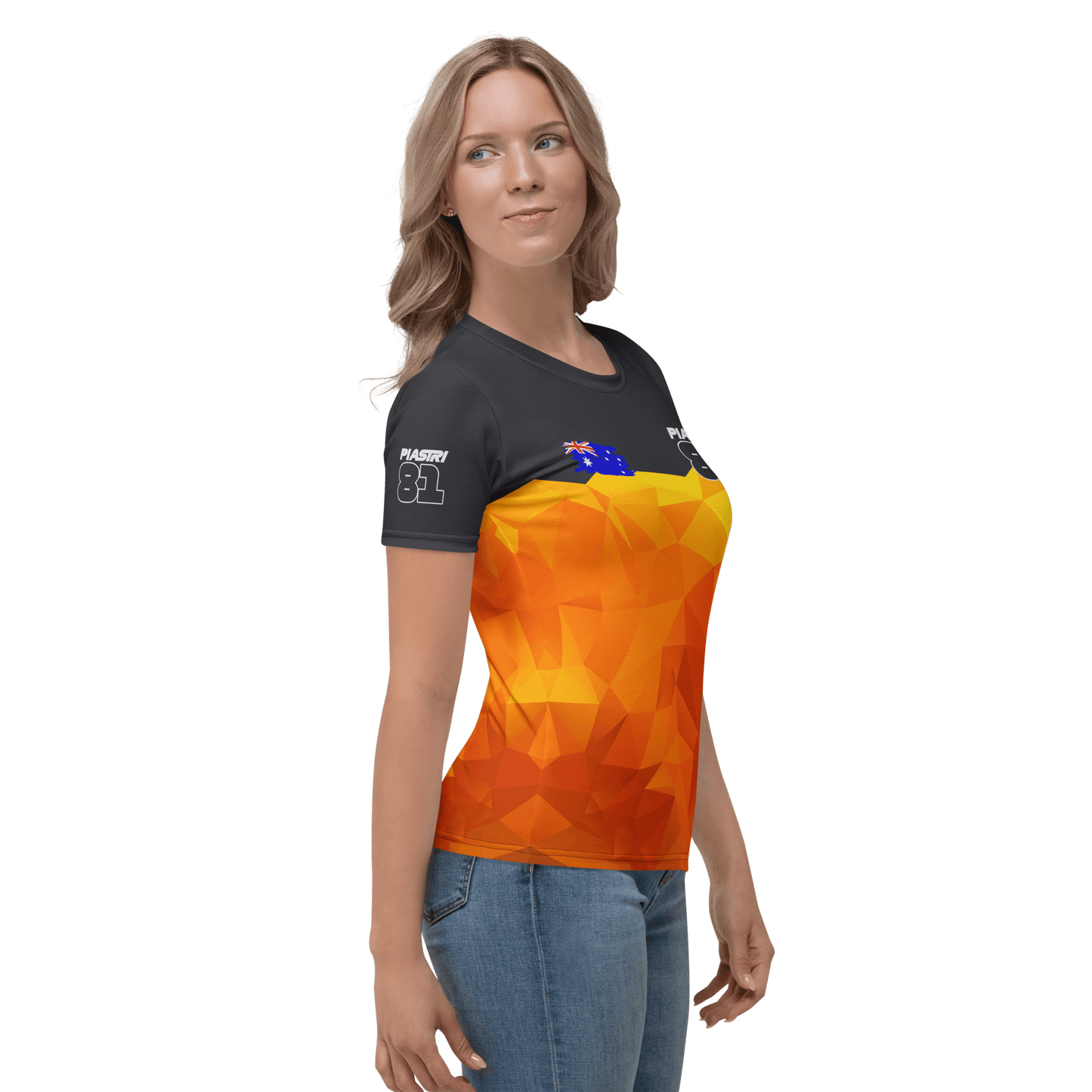 Oscar Piastri 81 Formula Racing Team T-shirt - Ladies - Mooving Merch