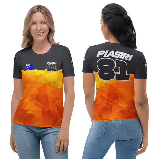 Oscar Piastri 81 Formula Racing Team T-shirt - Ladies - Mooving Merch
