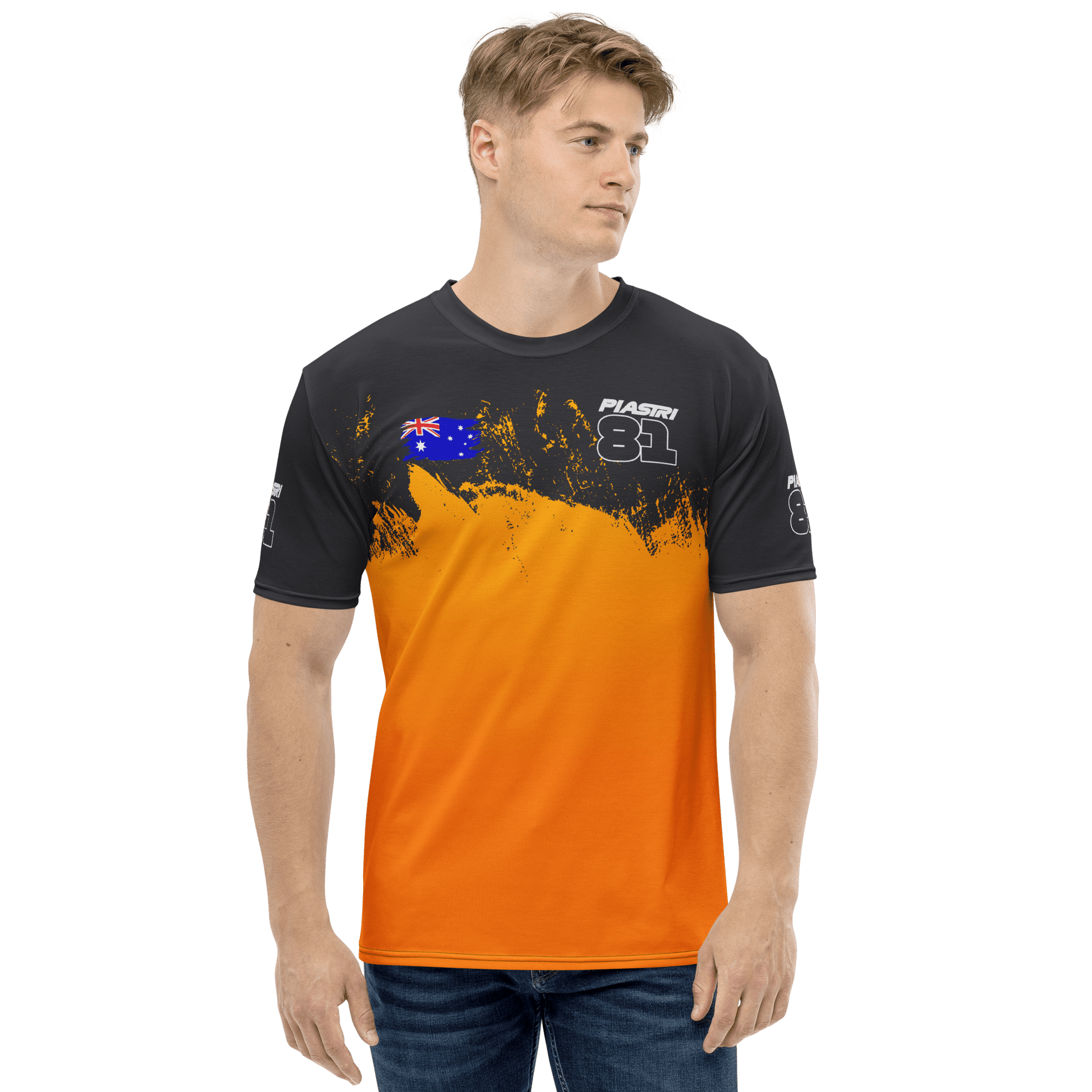 Oscar Piastri 81 Racing T-Shirt - Men's - XS - 2XL - Mooving Merch