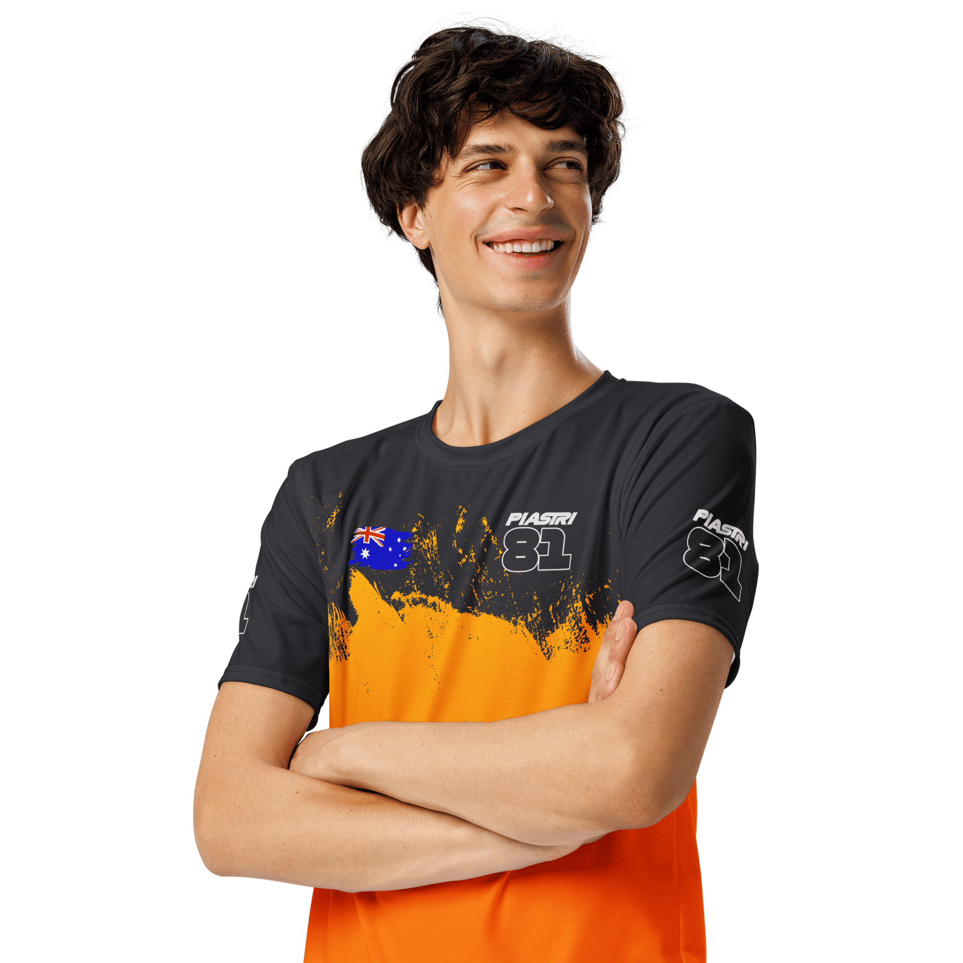 Oscar Piastri 81 Racing T-Shirt - Men's - XS - 2XL - Mooving Merch