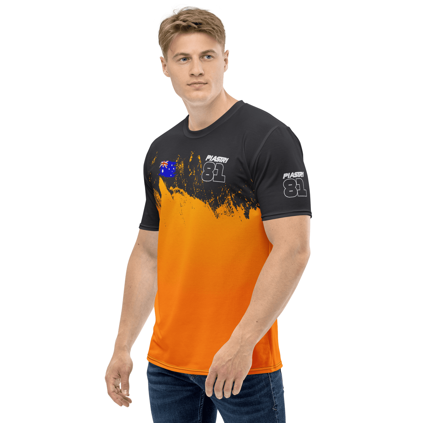 Oscar Piastri 81 Racing T-Shirt - Men's - XS - 2XL - Mooving Merch