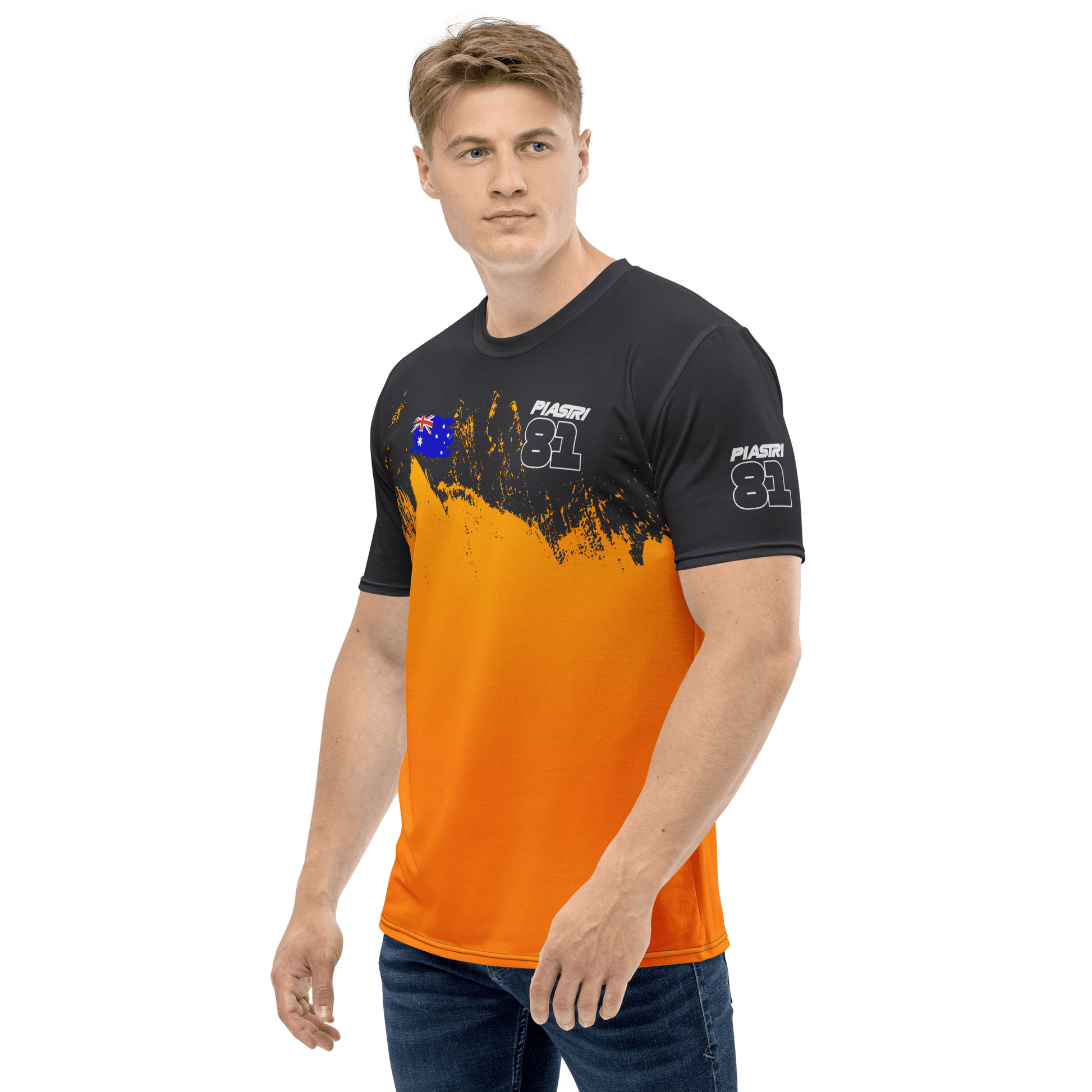 Oscar Piastri 81 Racing T-Shirt - Men's - XS - 2XL - Mooving Merch