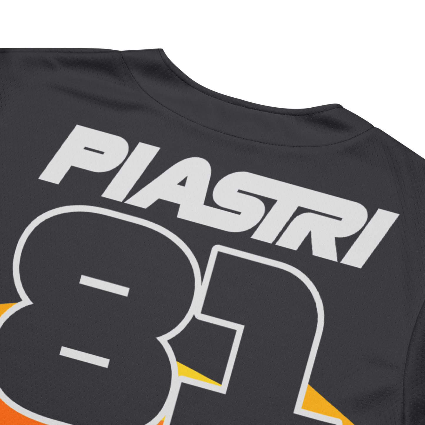 Oscar Piastri 81 Racing Team Baseball Jersey - Unisex - 2XS to 6XL - Mooving Merch