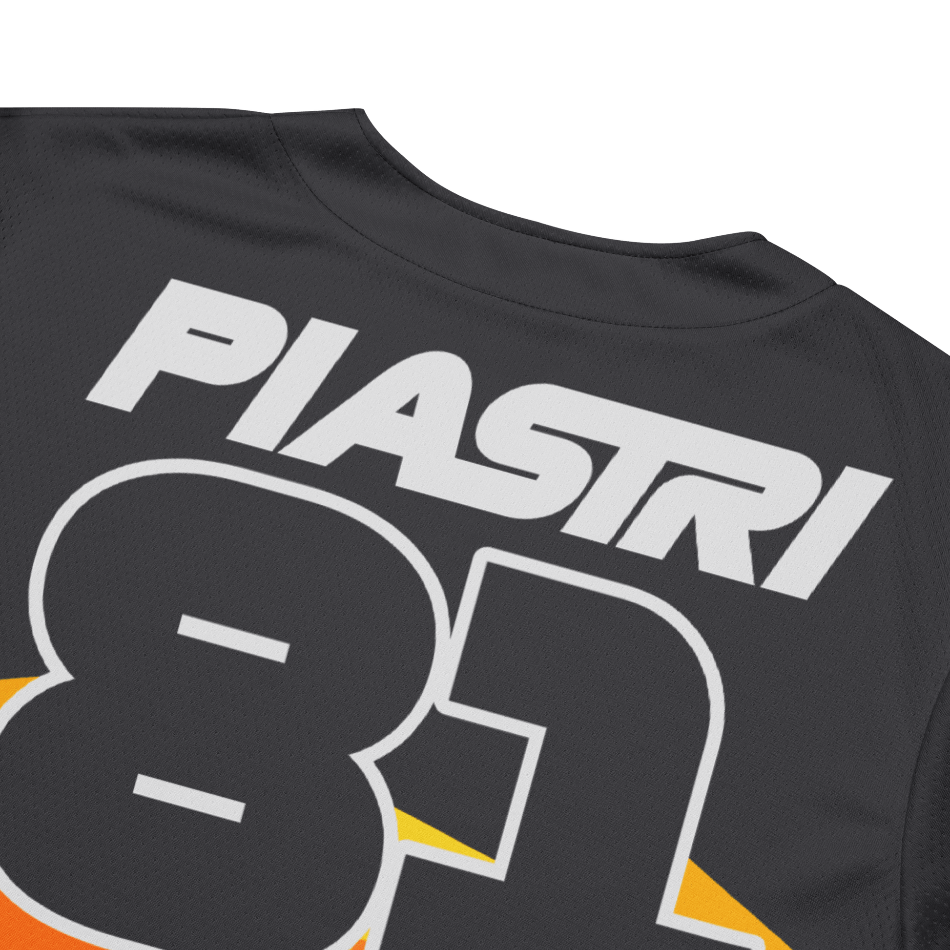 Oscar Piastri 81 Racing Team Baseball Jersey - Unisex - 2XS to 6XL - Mooving Merch