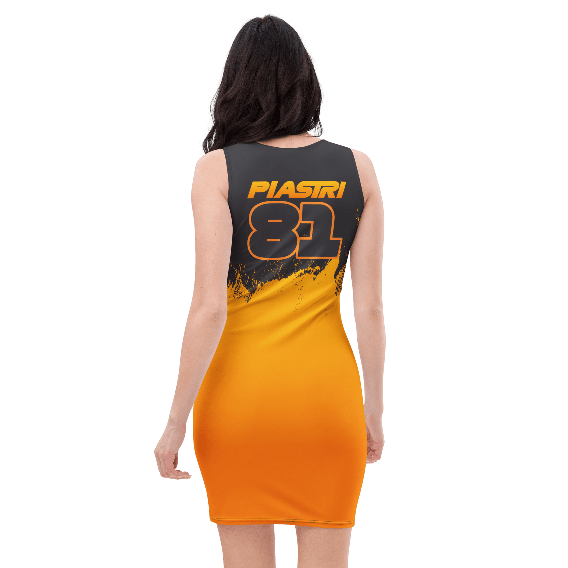 Oscar Piastri 81 Racing Team Bodycon Dress - XS to XL - Mooving Merch