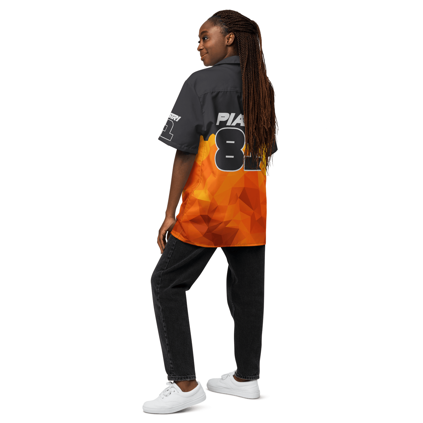 Oscar Piastri 81 Racing Team Button - Up Shirt - Unisex - 2XS to 6XL - Mooving Merch