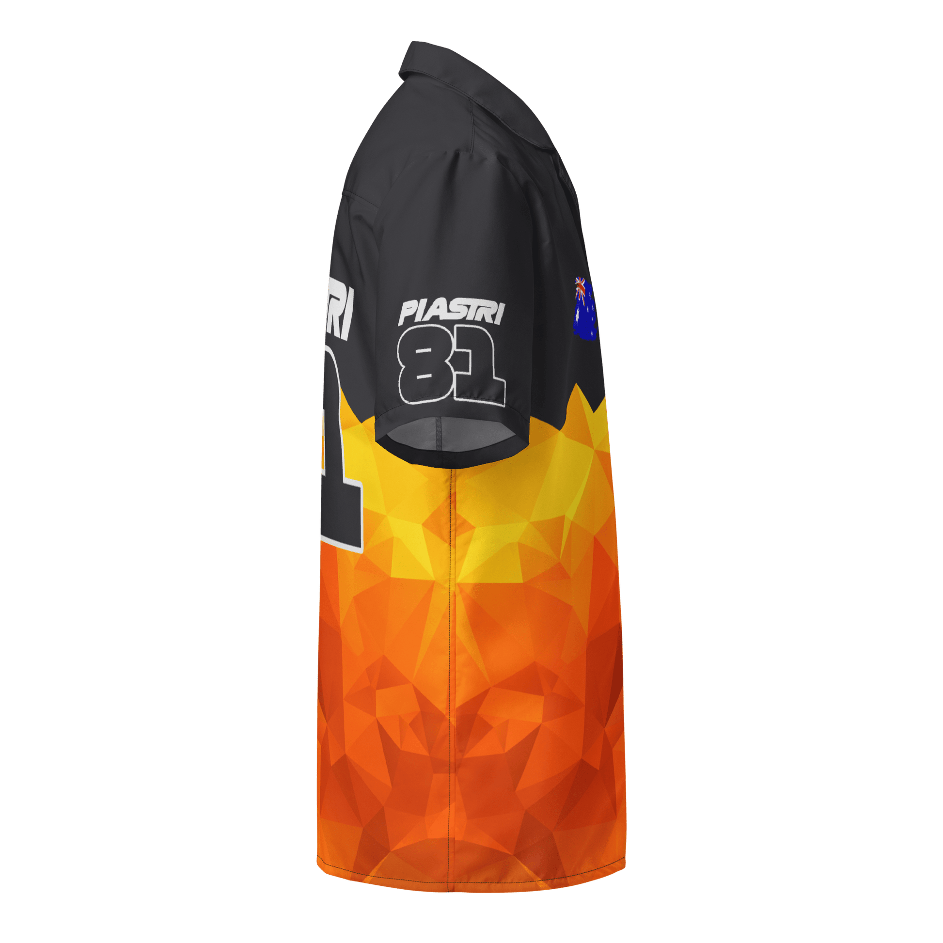 Oscar Piastri 81 Racing Team Button - Up Shirt - Unisex - 2XS to 6XL - Mooving Merch