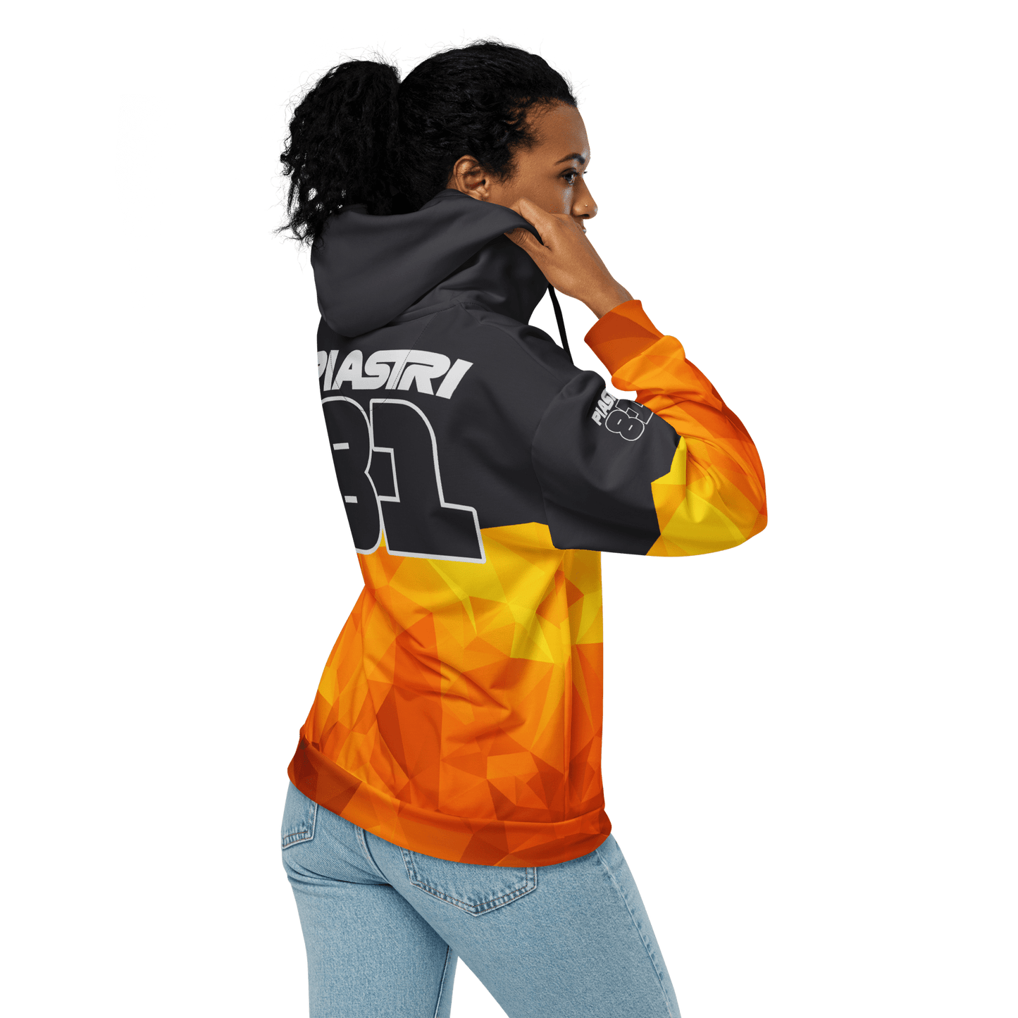 Oscar Piastri 81 Racing Team Zipped Hoodie - Unisex 2XS to 6XL - Mooving Merch