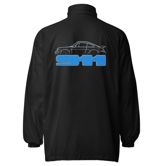 Porsche 911 Classic Unisex Embroidered Windbreaker - 3 Colours - S to 2XL - Mooving Merch