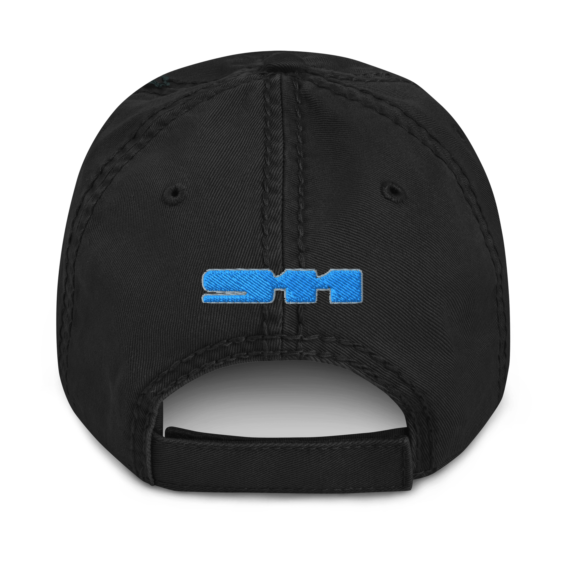 Porsche 911 Distressed Embroidered Baseball Cap - 3 Colours - One Size - Mooving Merch