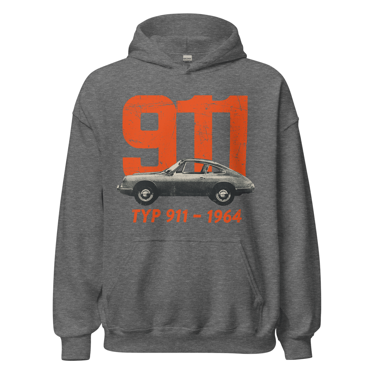 Porsche 911 Retro/Vintage Hoodie - 10 Colours - Unisex - Mooving Merch