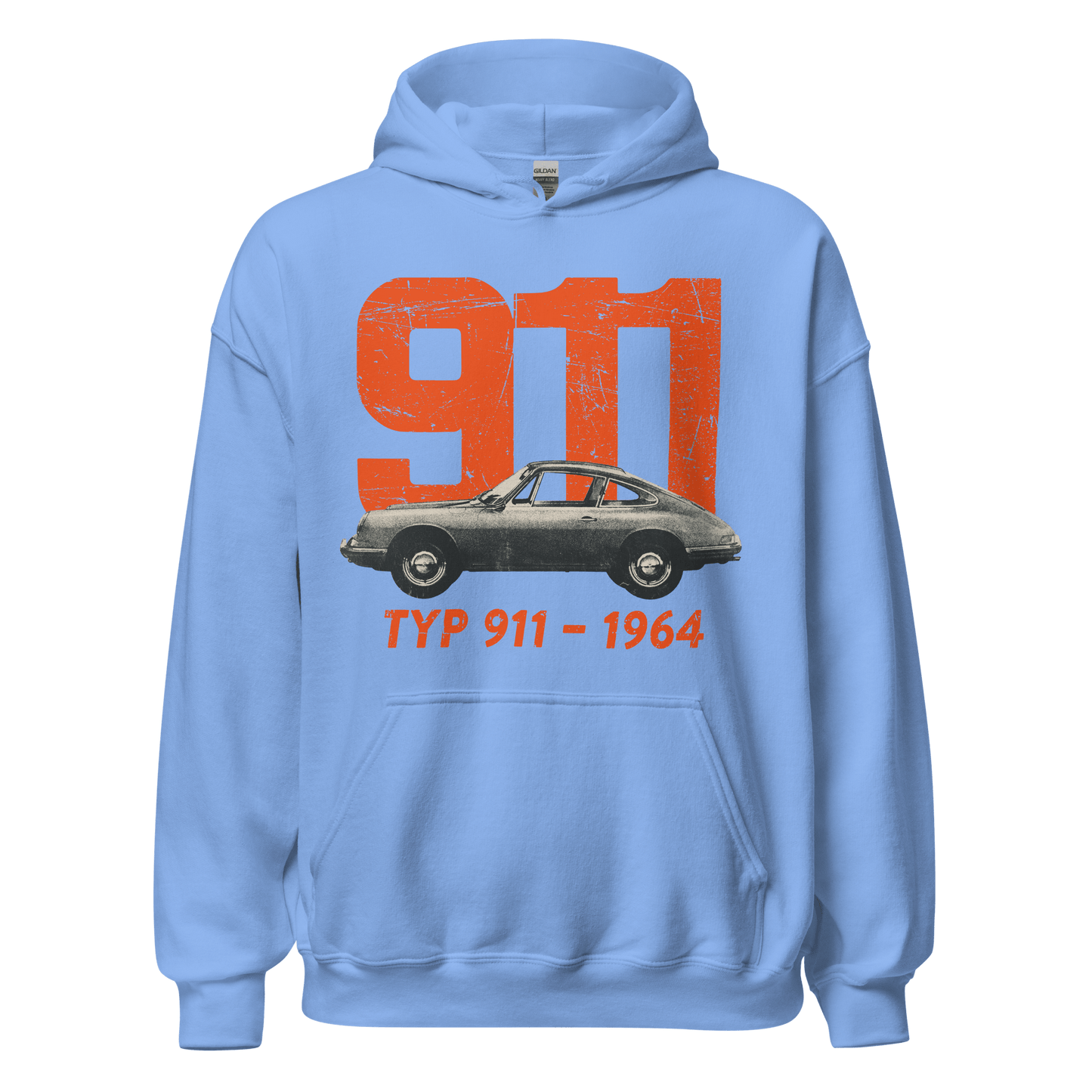 Porsche 911 Retro/Vintage Hoodie - 10 Colours - Unisex - Mooving Merch