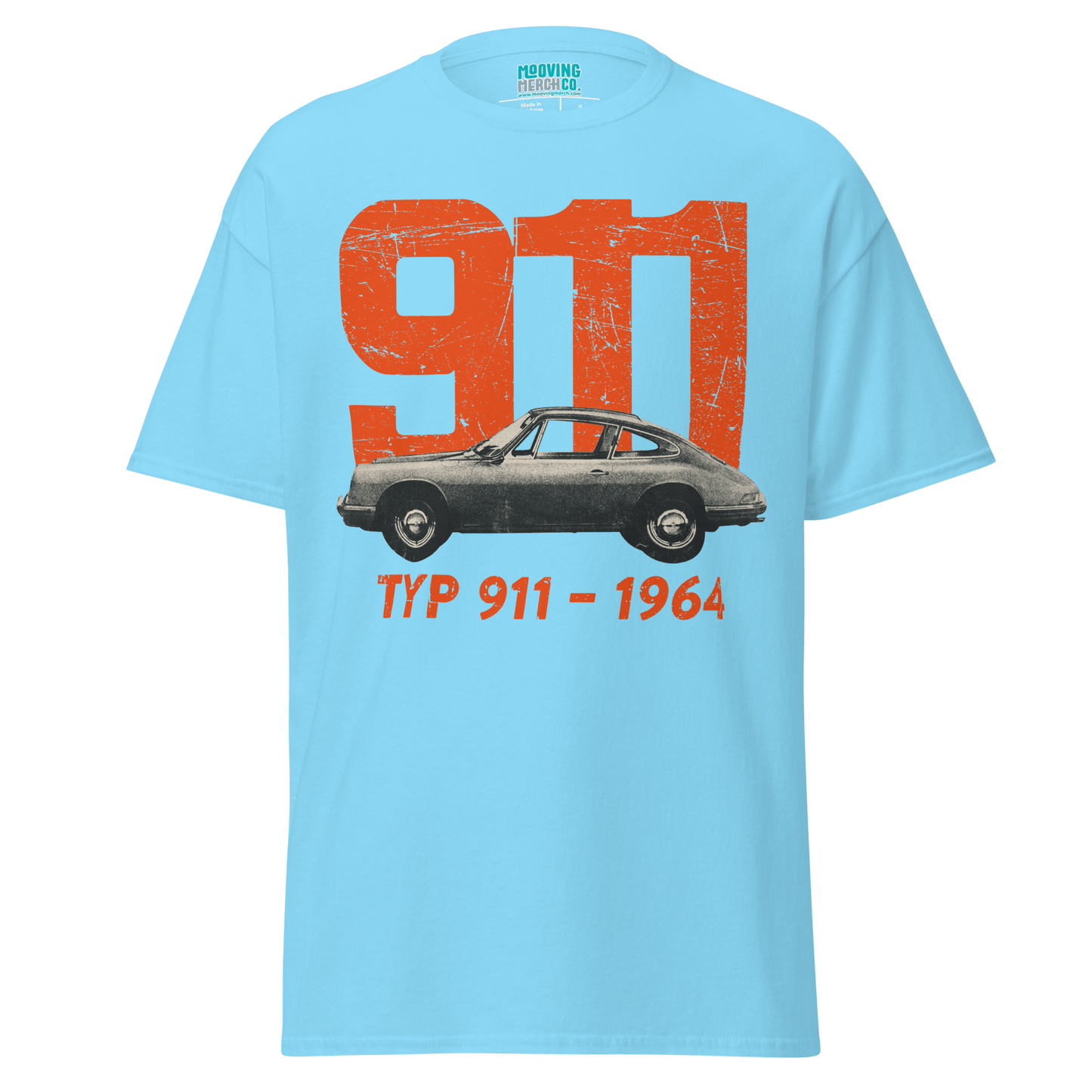 Porsche 911 Retro/Vintage T-Shirt - 12 Colours - Unisex - Mooving Merch