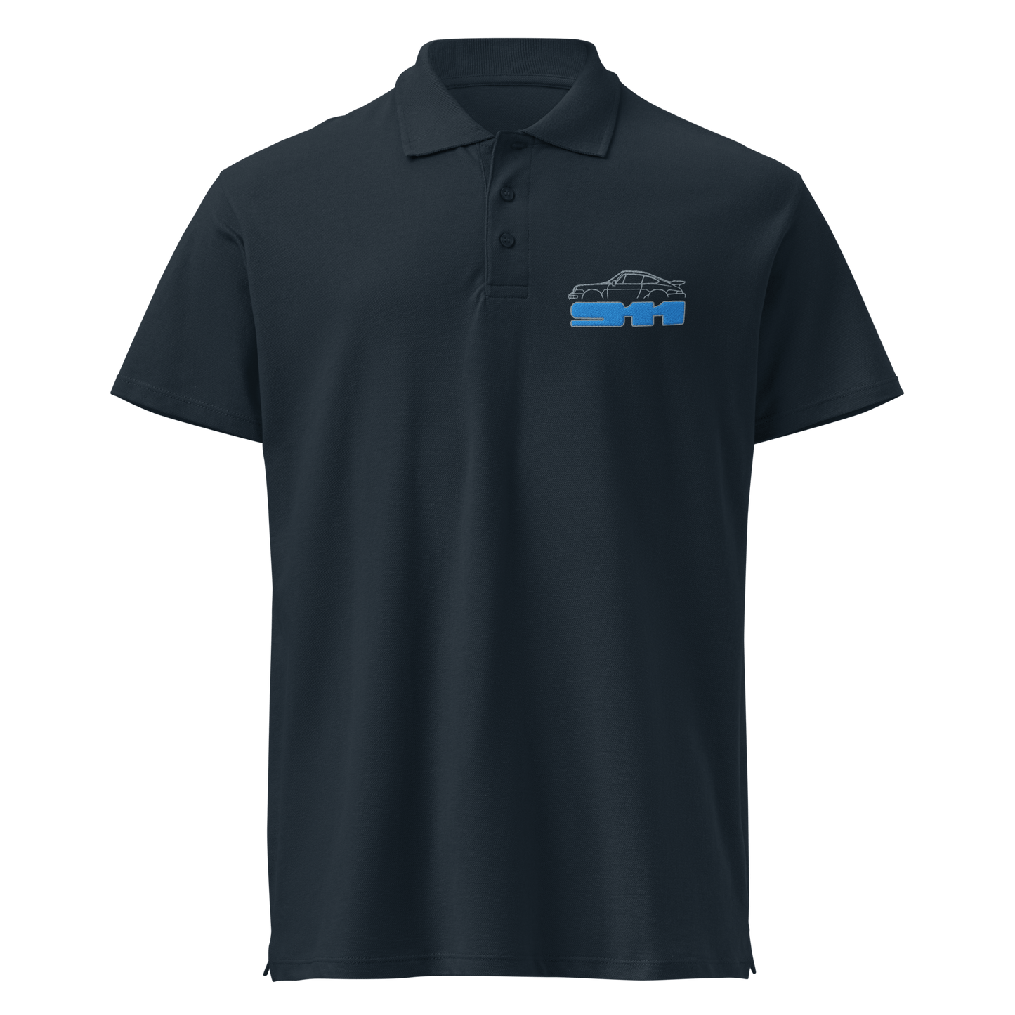 Porsche Classic 911 Logo Embroidered Polo Shirt - 4 Colours - S to 5XL - Mooving Merch
