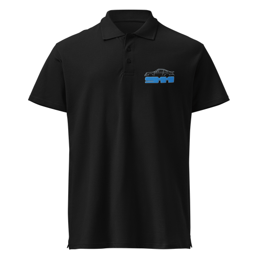 Porsche Classic 911 Logo Embroidered Polo Shirt - 4 Colours - S to 5XL - Mooving Merch