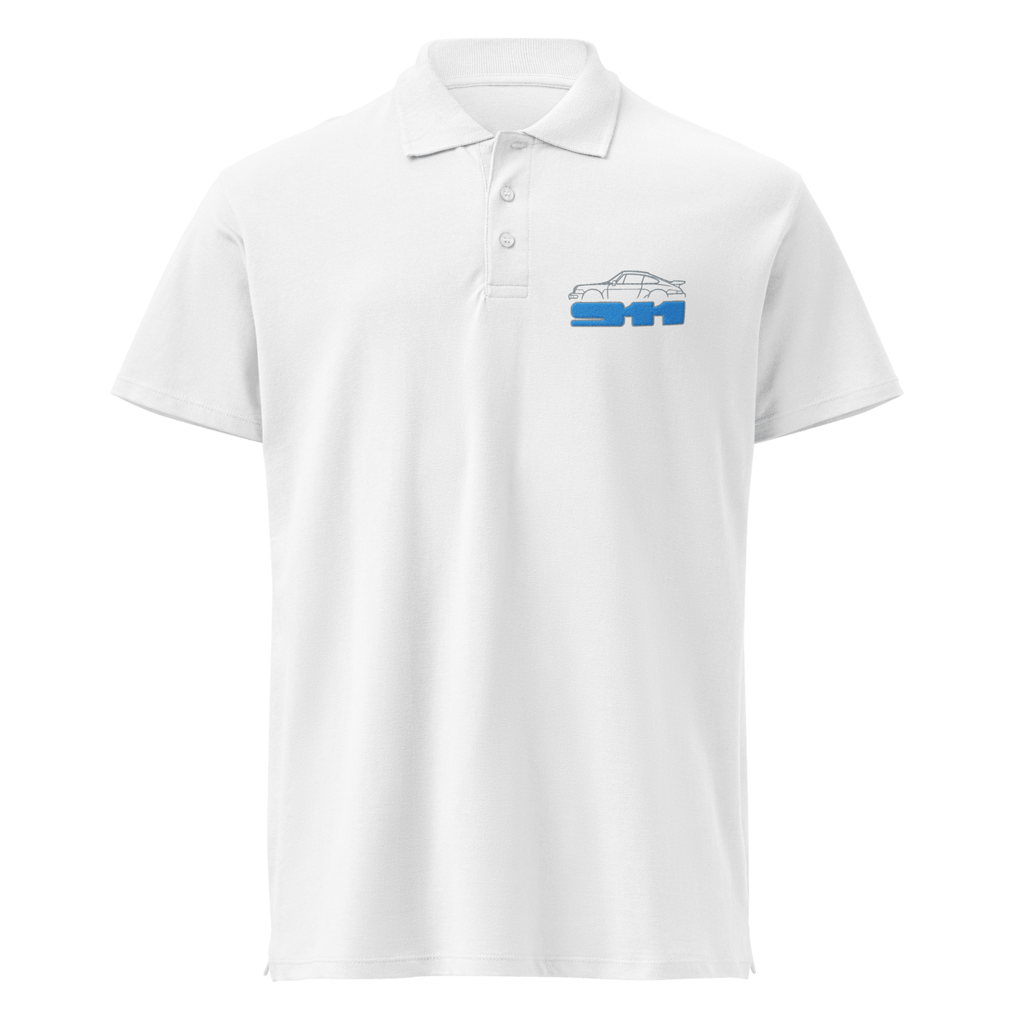 Porsche Classic 911 Logo Embroidered Polo Shirt - 4 Colours - S to 5XL - Mooving Merch