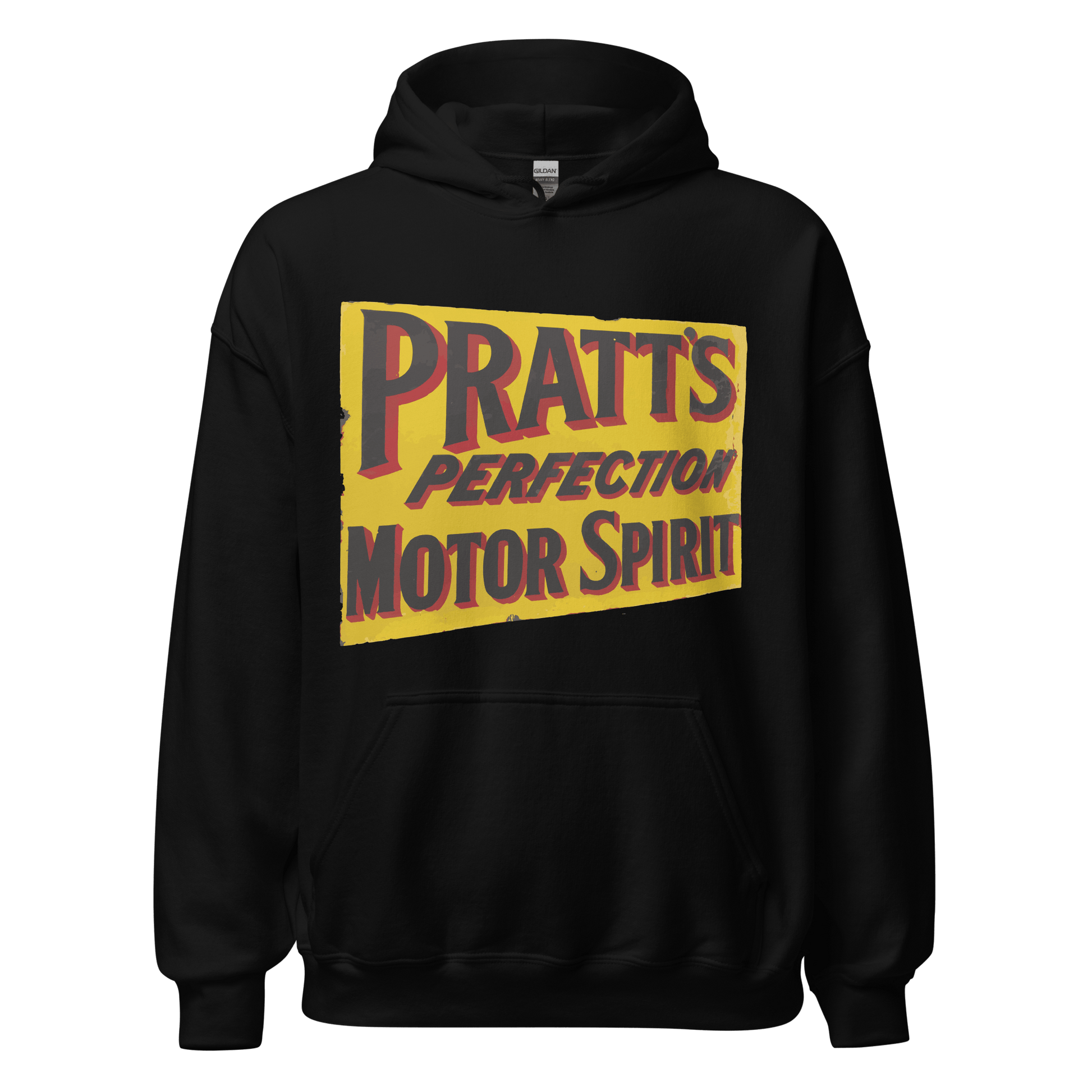 Pratt's Motor Spirit Retro Hoodie - 12 Cols - Unisex S to 5XL - Mooving Merch