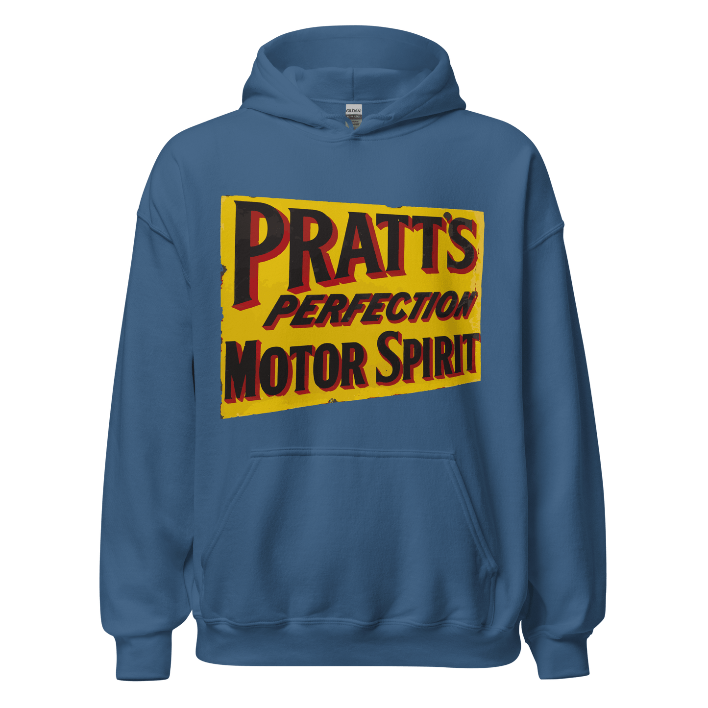 Pratt's Motor Spirit Retro Hoodie - 12 Cols - Unisex S to 5XL - Mooving Merch